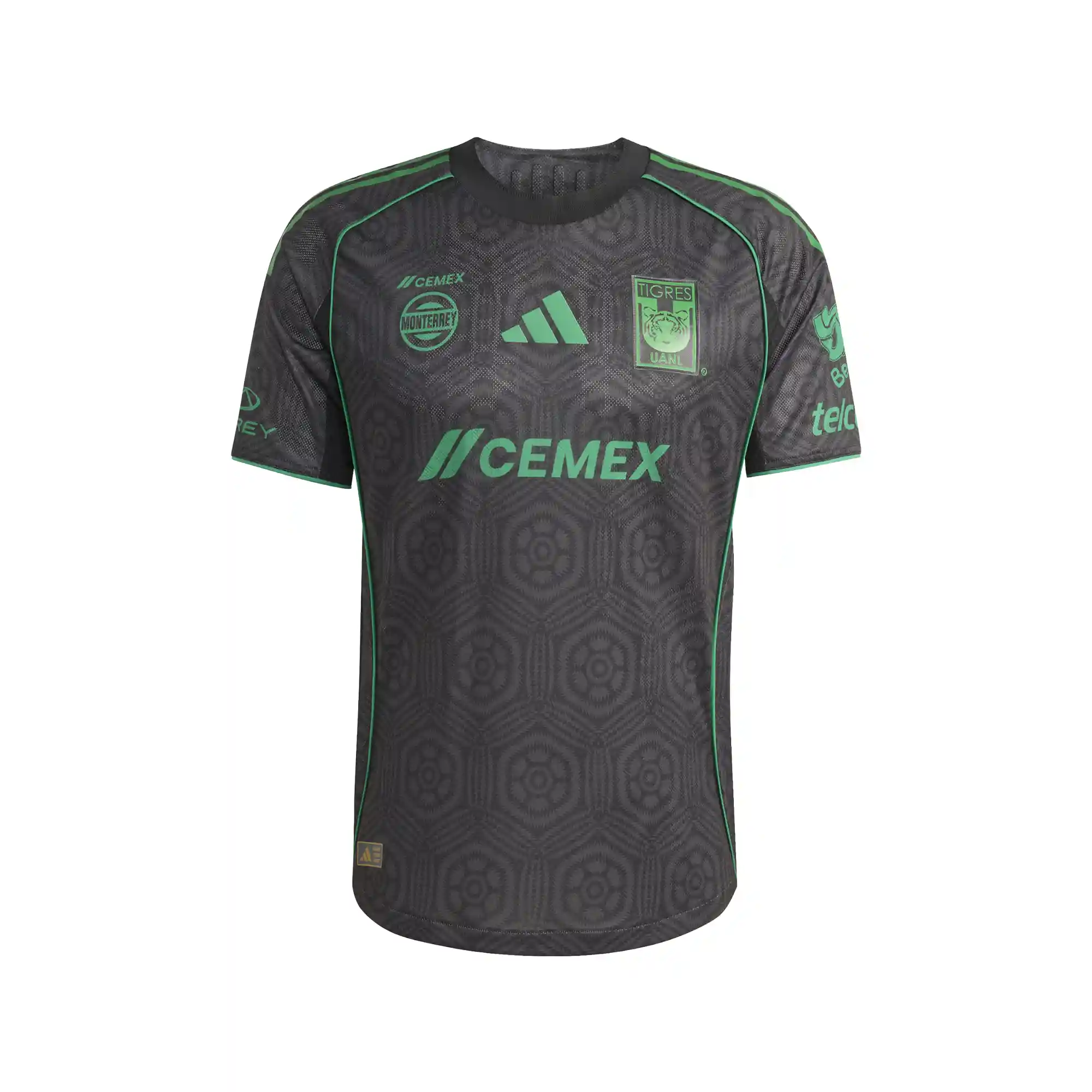 Jersey adidas Futbol Tigres Tercero Authentic 25/26 Hombre JJ2223