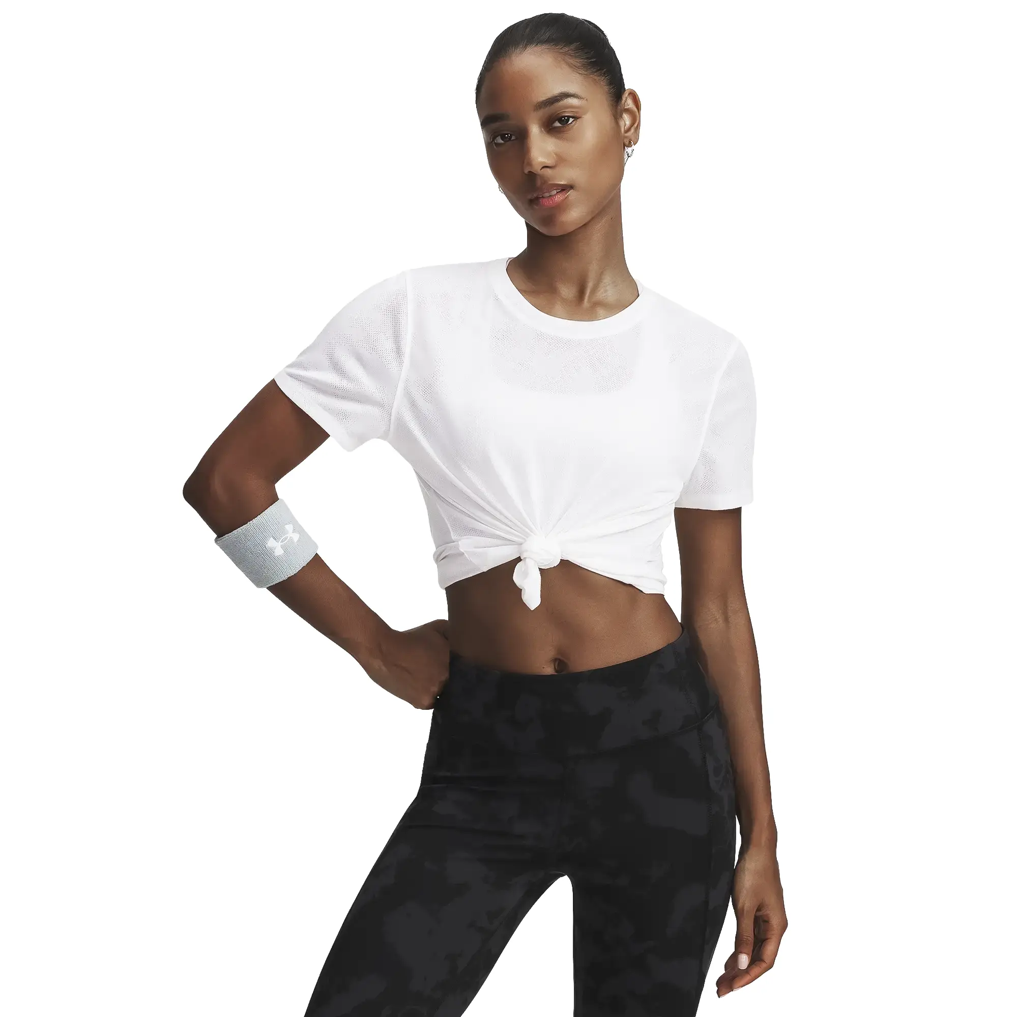 Playera Under Armour Correr Launch Jacquard Mujer 6005096-100