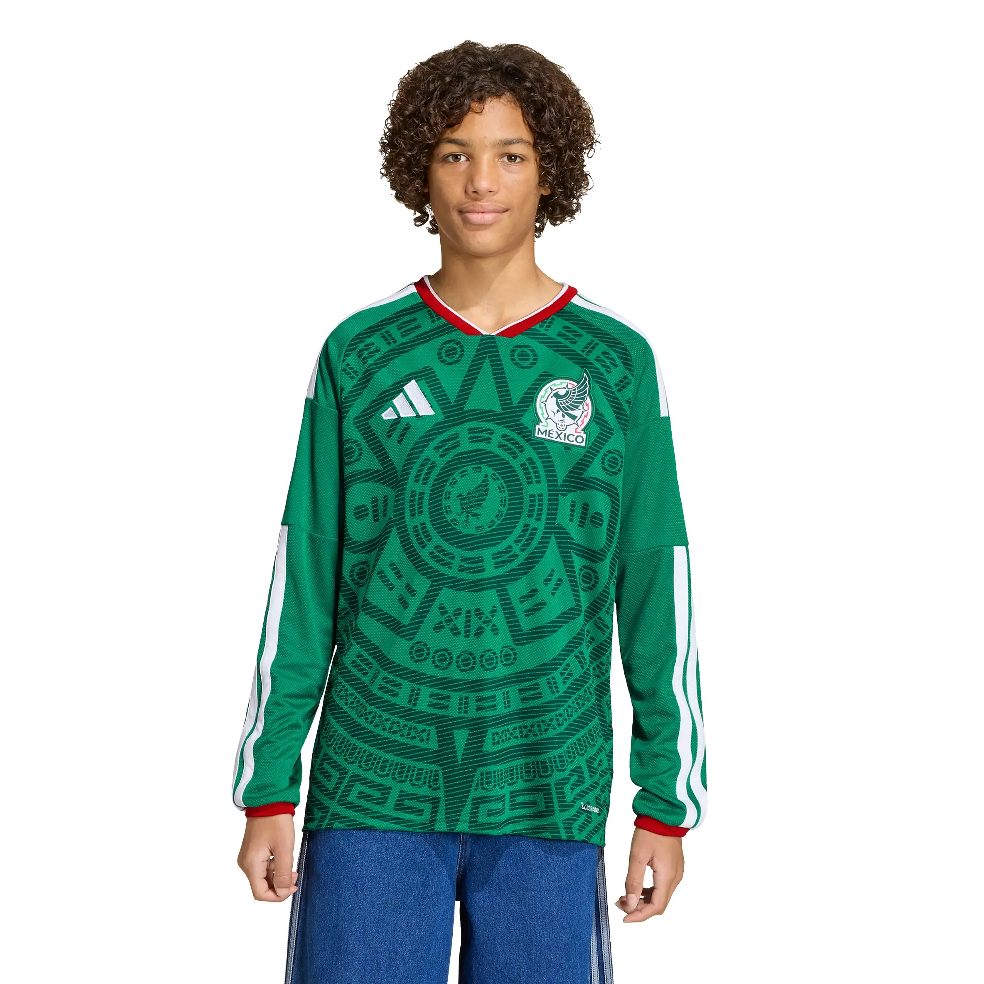 Jersey adidas Futbol Selección Mexicana Local Fan 2026 Niño KA6067