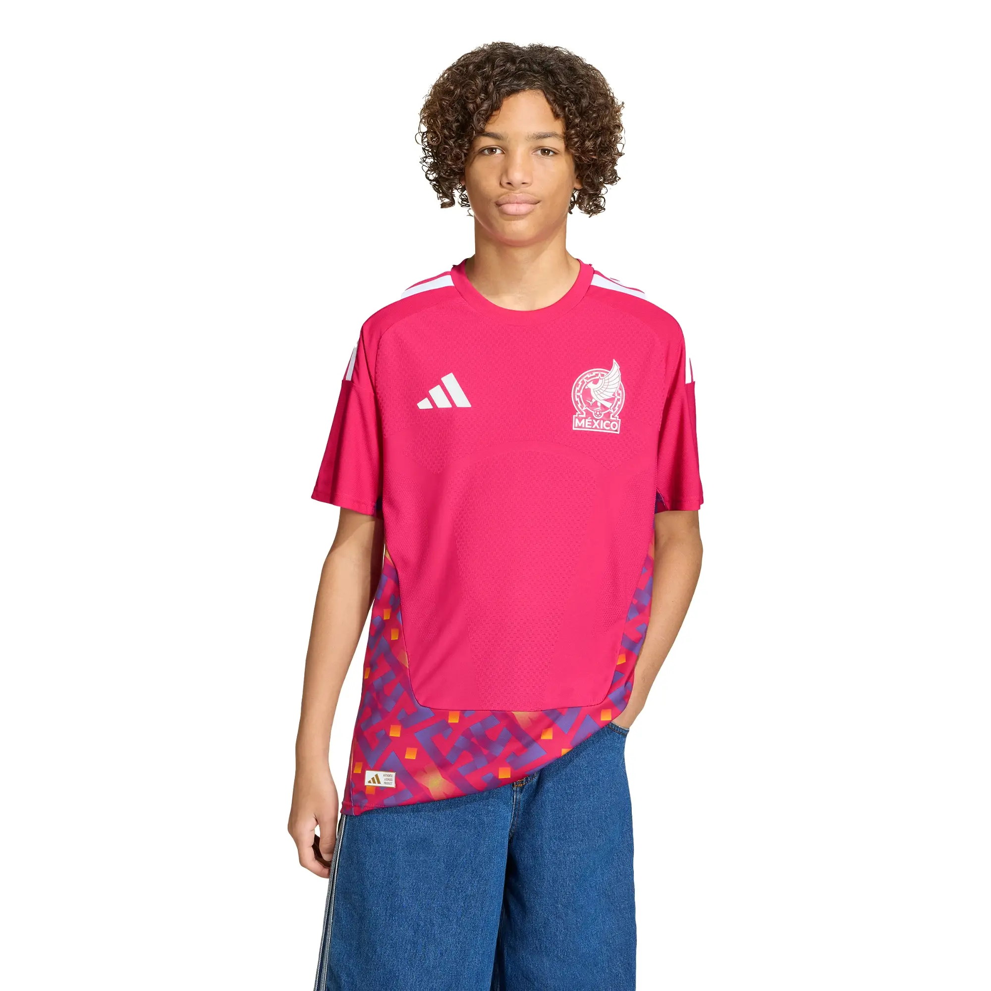 Jersey adidas Futbol Selección Mexicana Portero Local Fan 2026 Niño KB1253