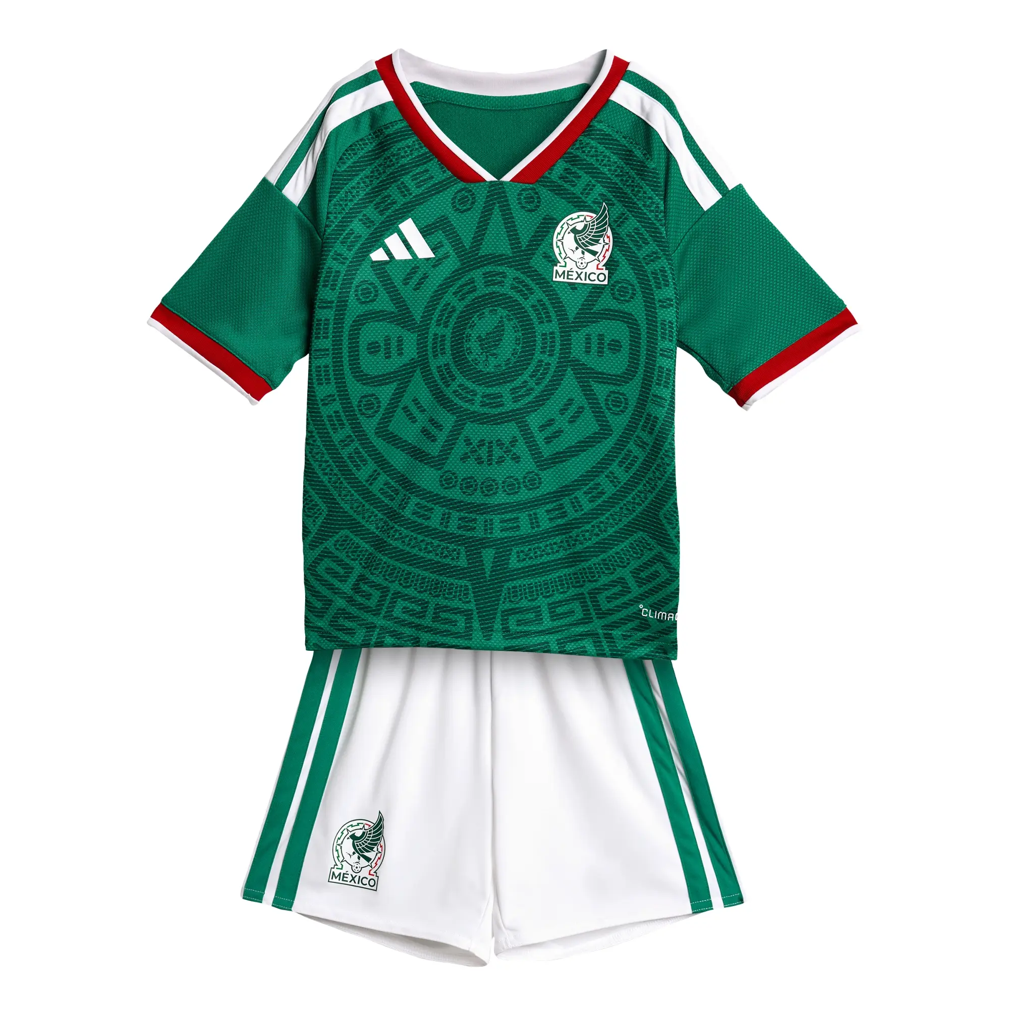 Uniforme adidas Futbol Selección Mexicana Local Fan 2026 Niño KA6069