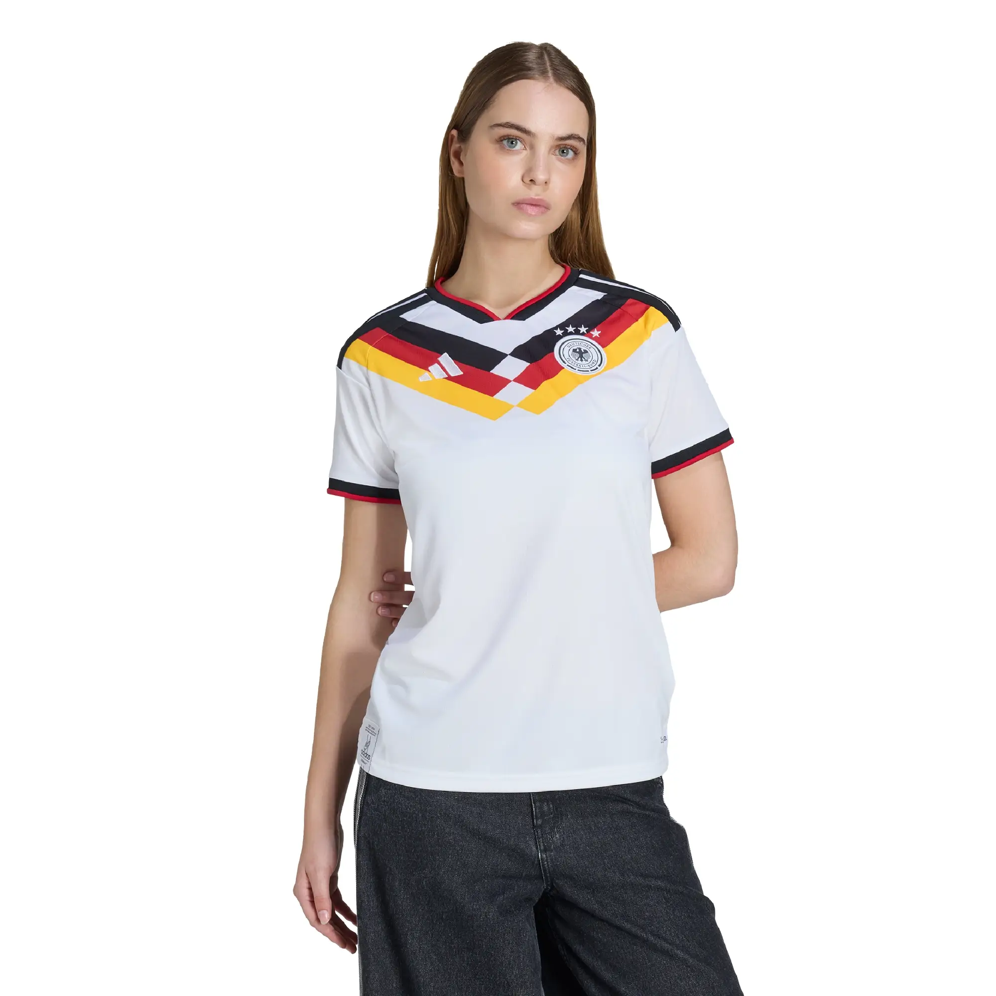 Jersey adidas Futbol Alemania Local Fan 2026 Mujer JZ4559