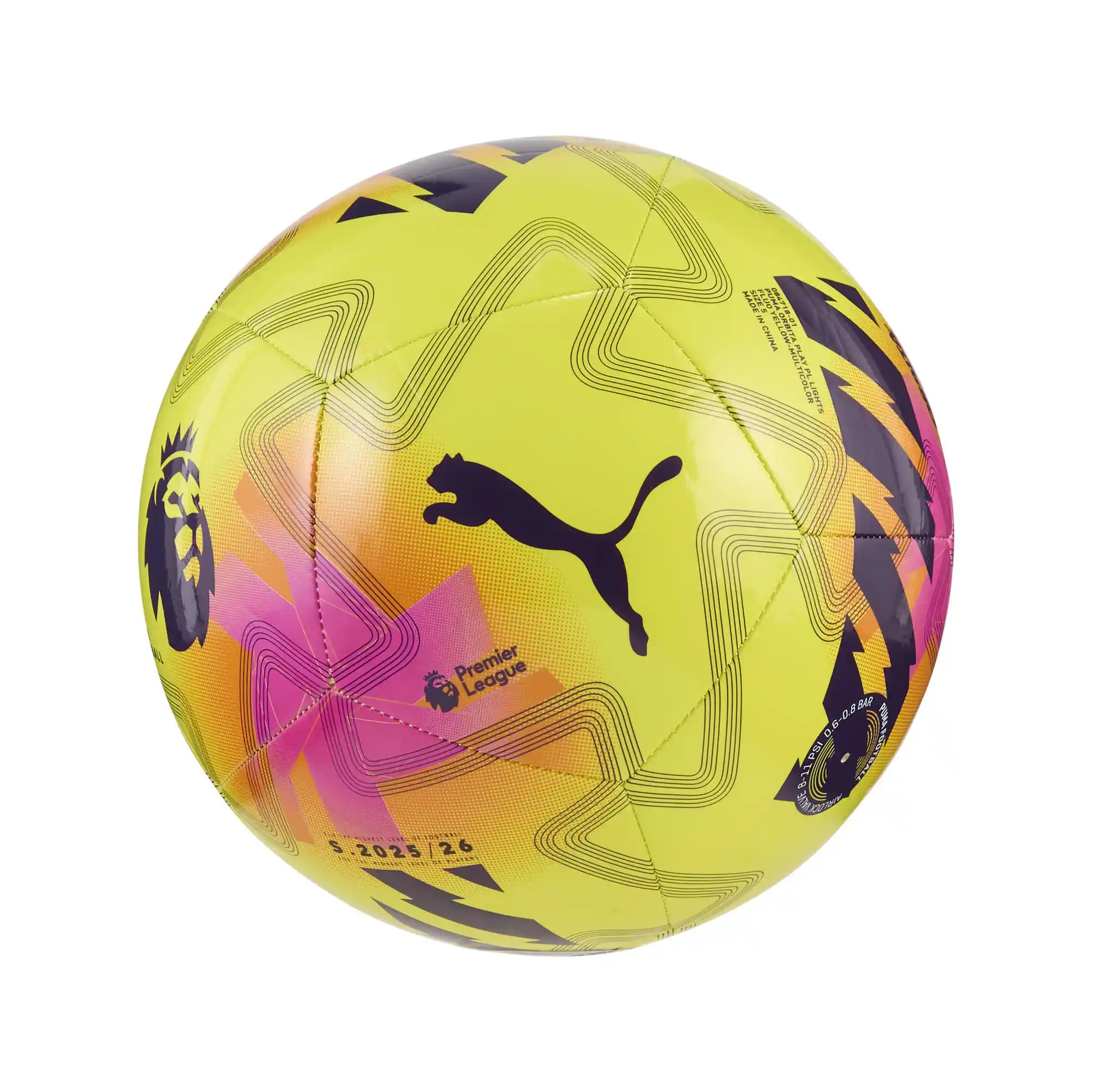 Balón Puma Futbol Orbita Play PL Lights Unisex 084718 01