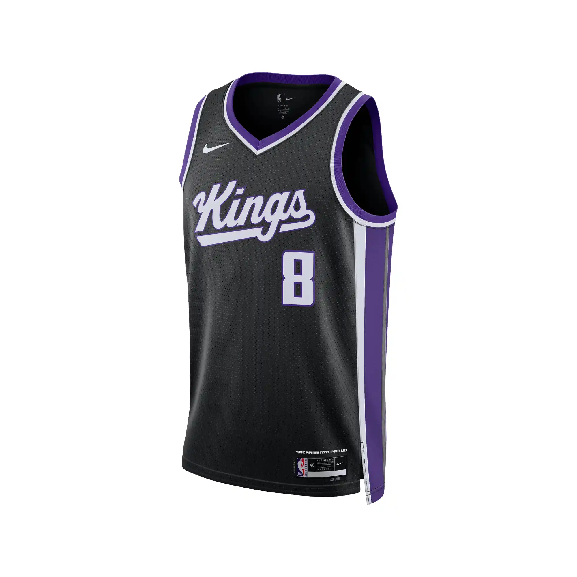 Jersey Nike NBA Sacramento Kings Icon Edition Hombre DX8621-017