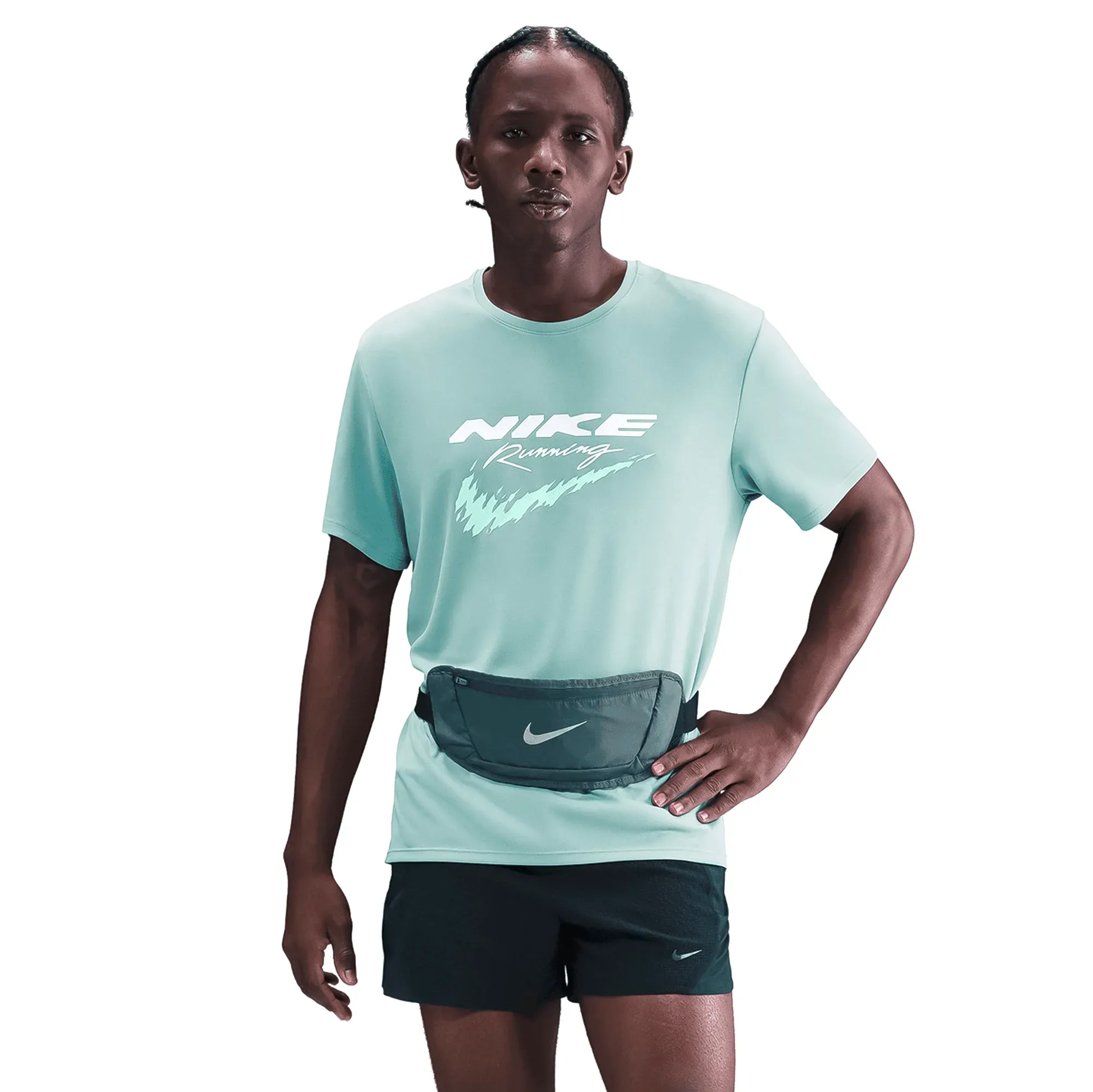 Playera Nike Correr Miler Hombre HV2135-017