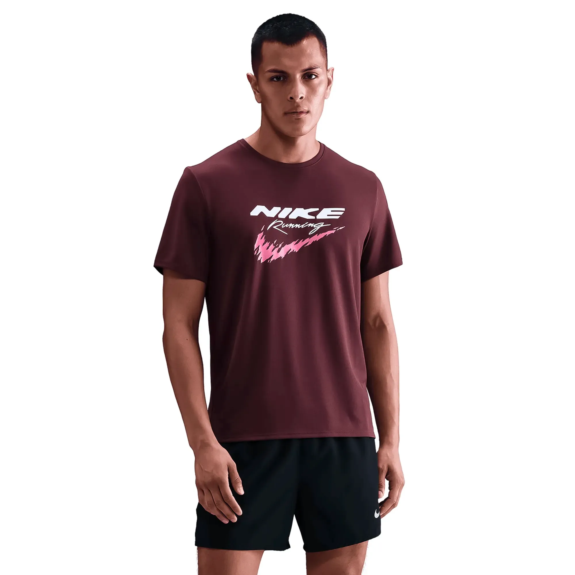 Playera Nike Correr Miler Hombre HV2135-652