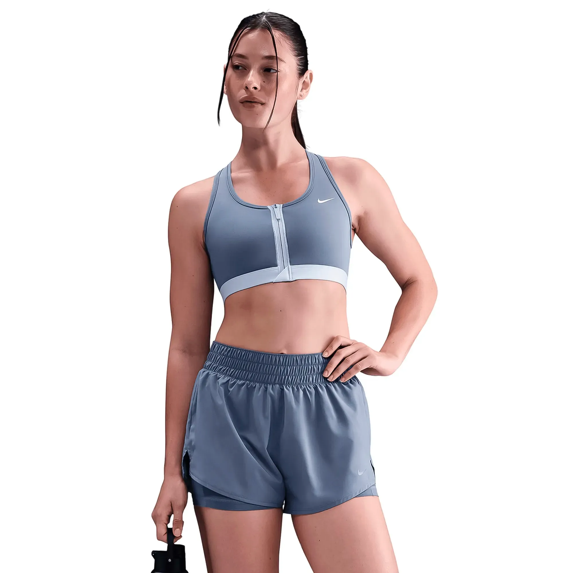 Sujetador Deportivo Nike Swoosh Front Zip Mujer FN2731-499