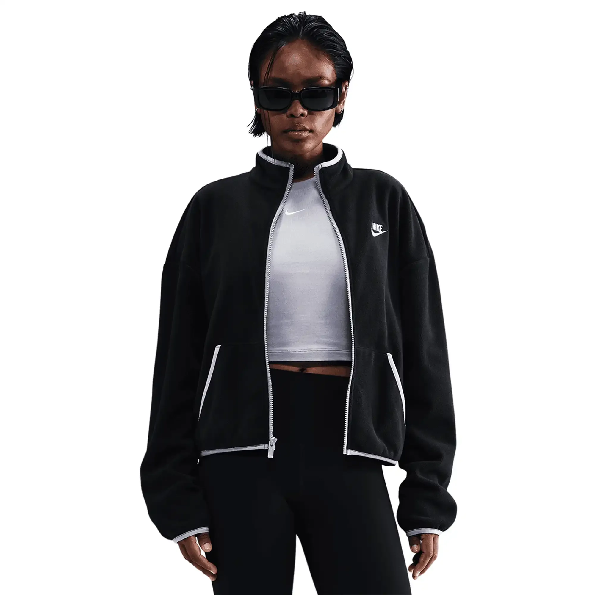 Chamarra Nike Casual Club Fleece Mujer HV2730-010