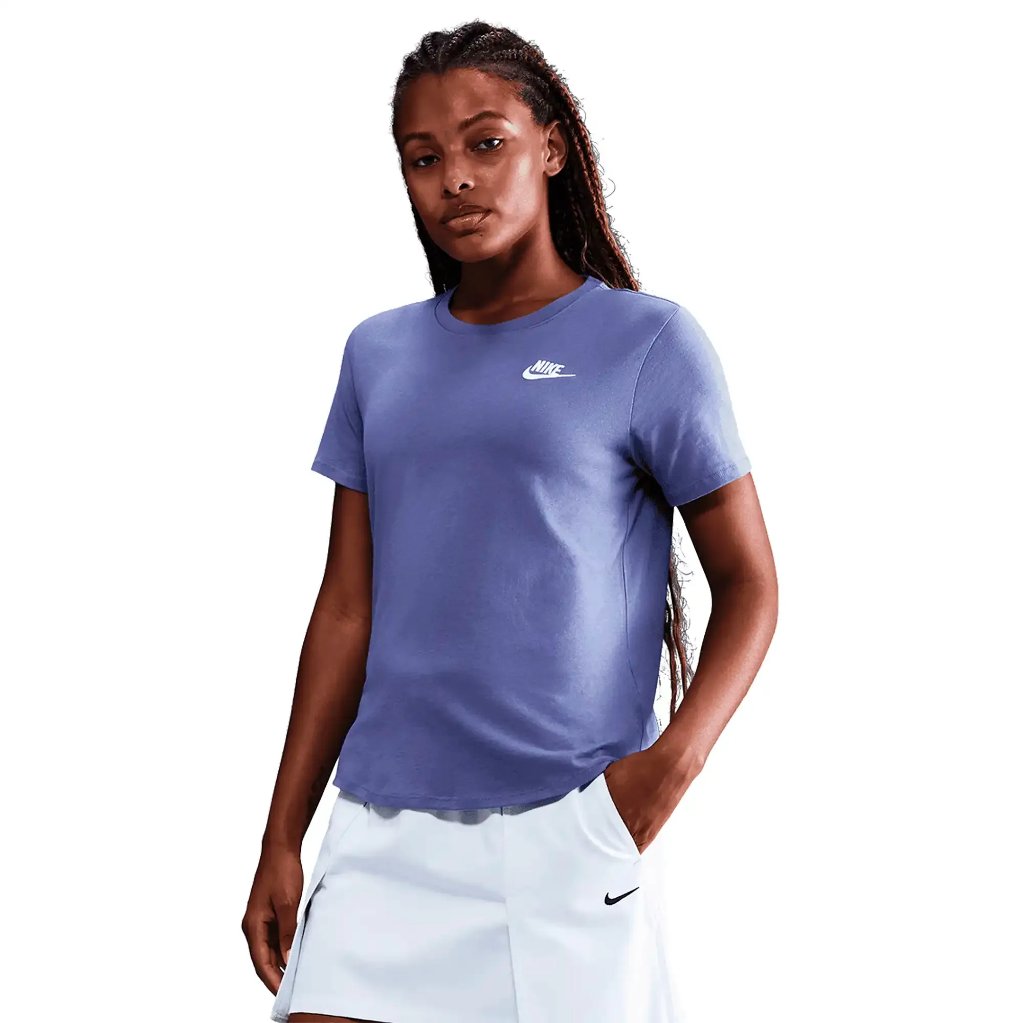 Playera Nike Casual Club Essentials Mujer DX7902-499
