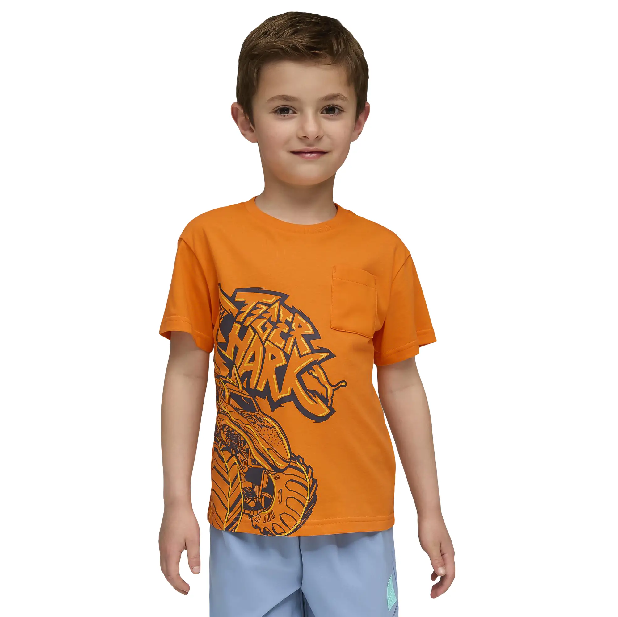 Playera Puma Casual x HOT WHEELS Niño 632401 26
