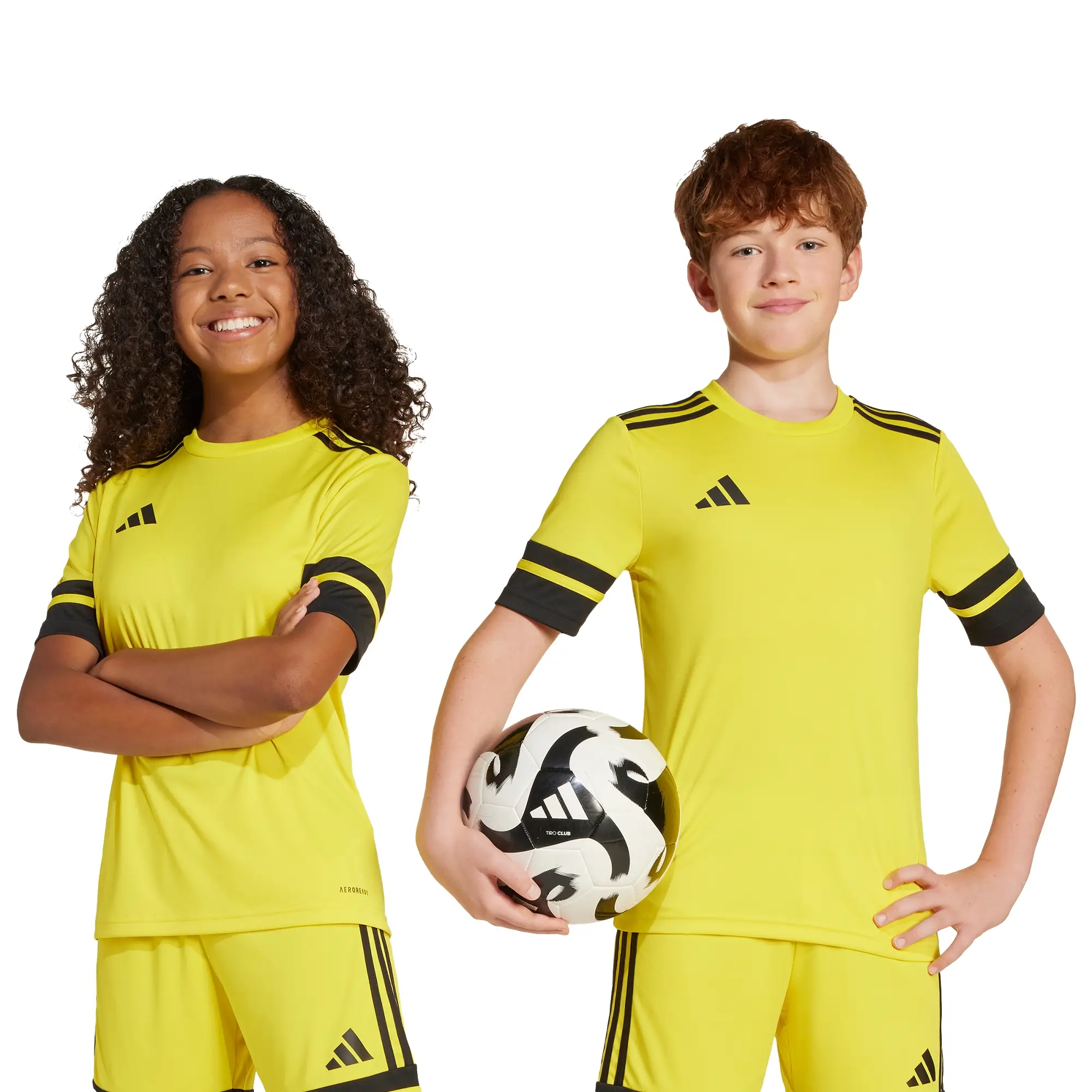 Playera adidas Futbol Squadra 25 Infantil Unisex JJ0056