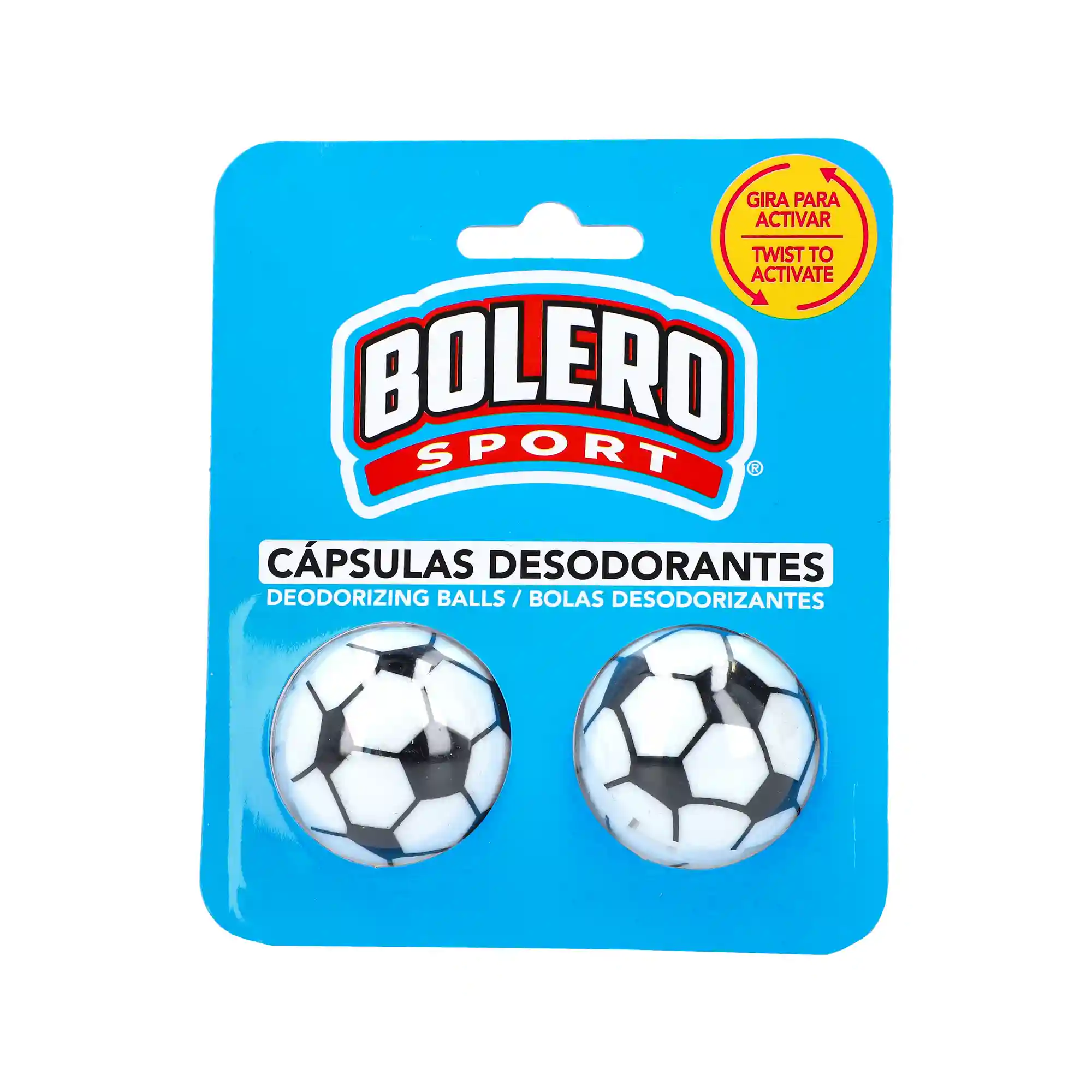 Desodorante Bolero Multideporte Cápsulas 2 Pack Unisex