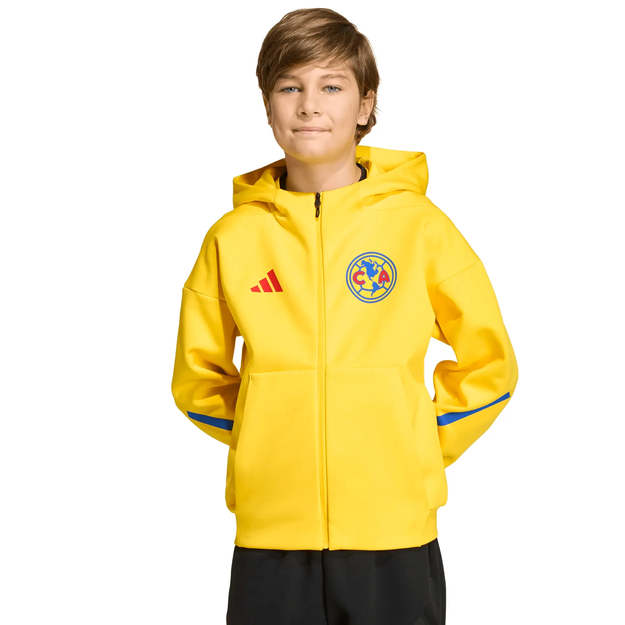 Chamarra adidas Futbol Club América Anthem Infantil Unisex KC4414