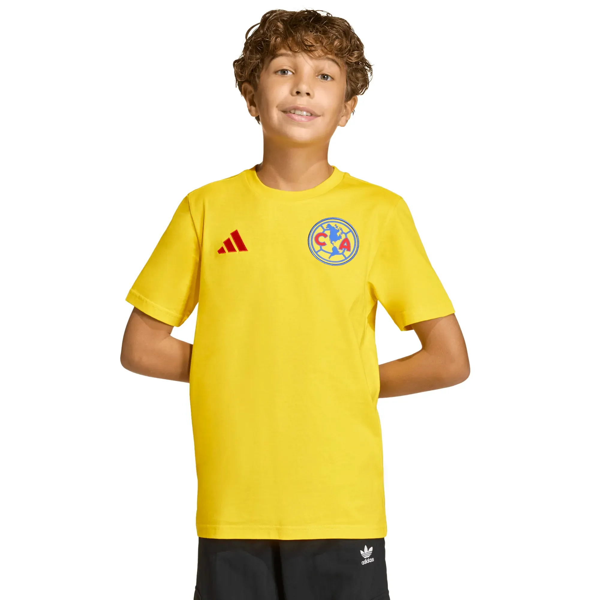 Playera adidas Futbol Club América Infantil Unisex KC4422