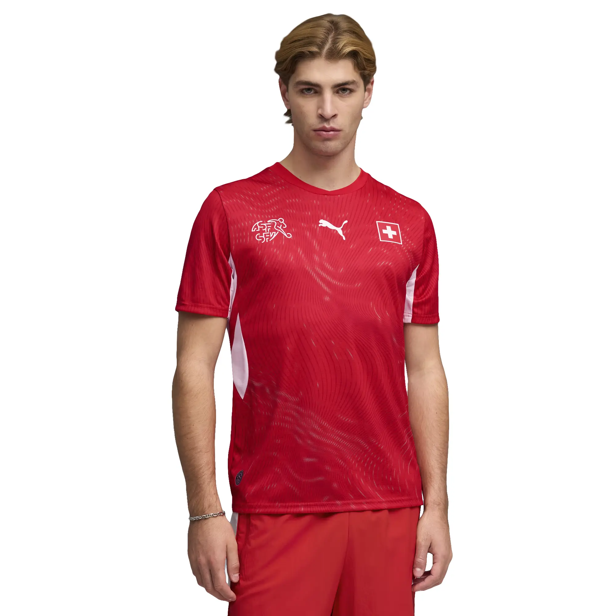 Jersey Puma Futbol Suiza Local Fan 2026 Hombre 783218 01