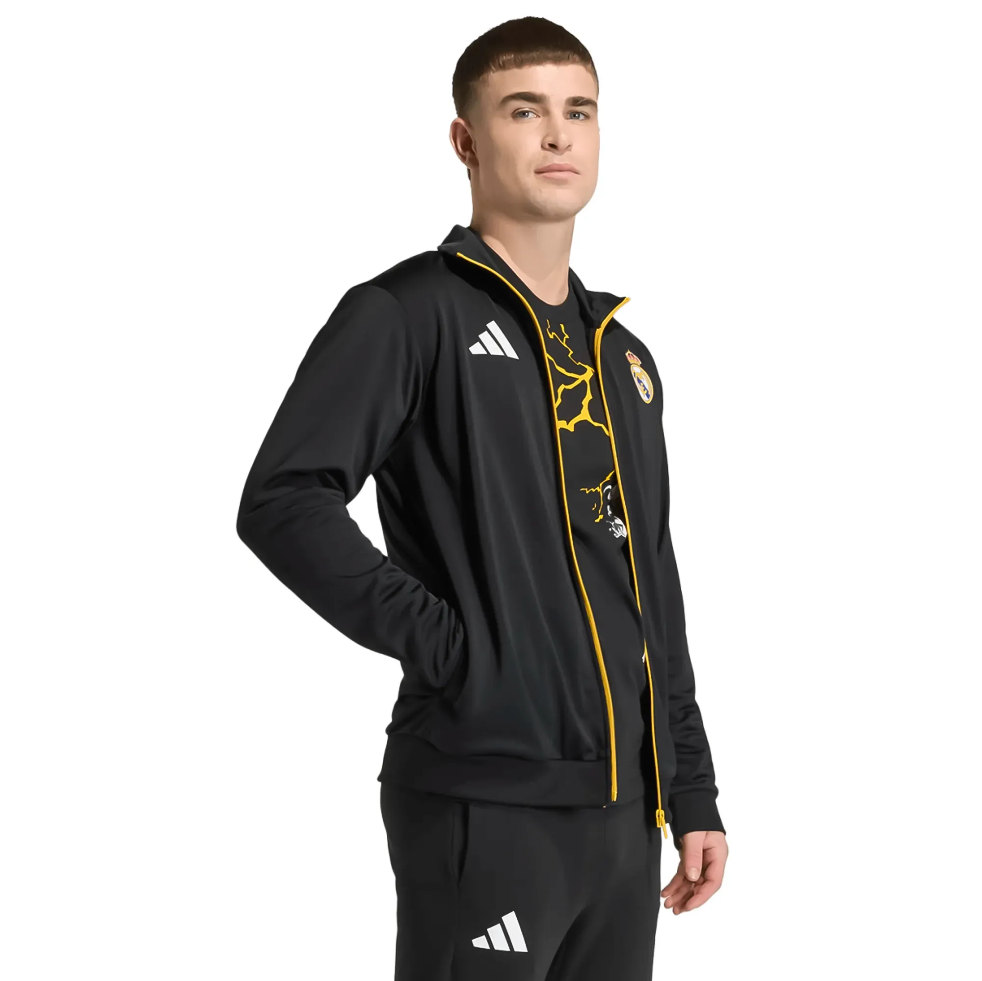 Chamarra adidas Futbol Real Madrid Avengers Hombre KB4394