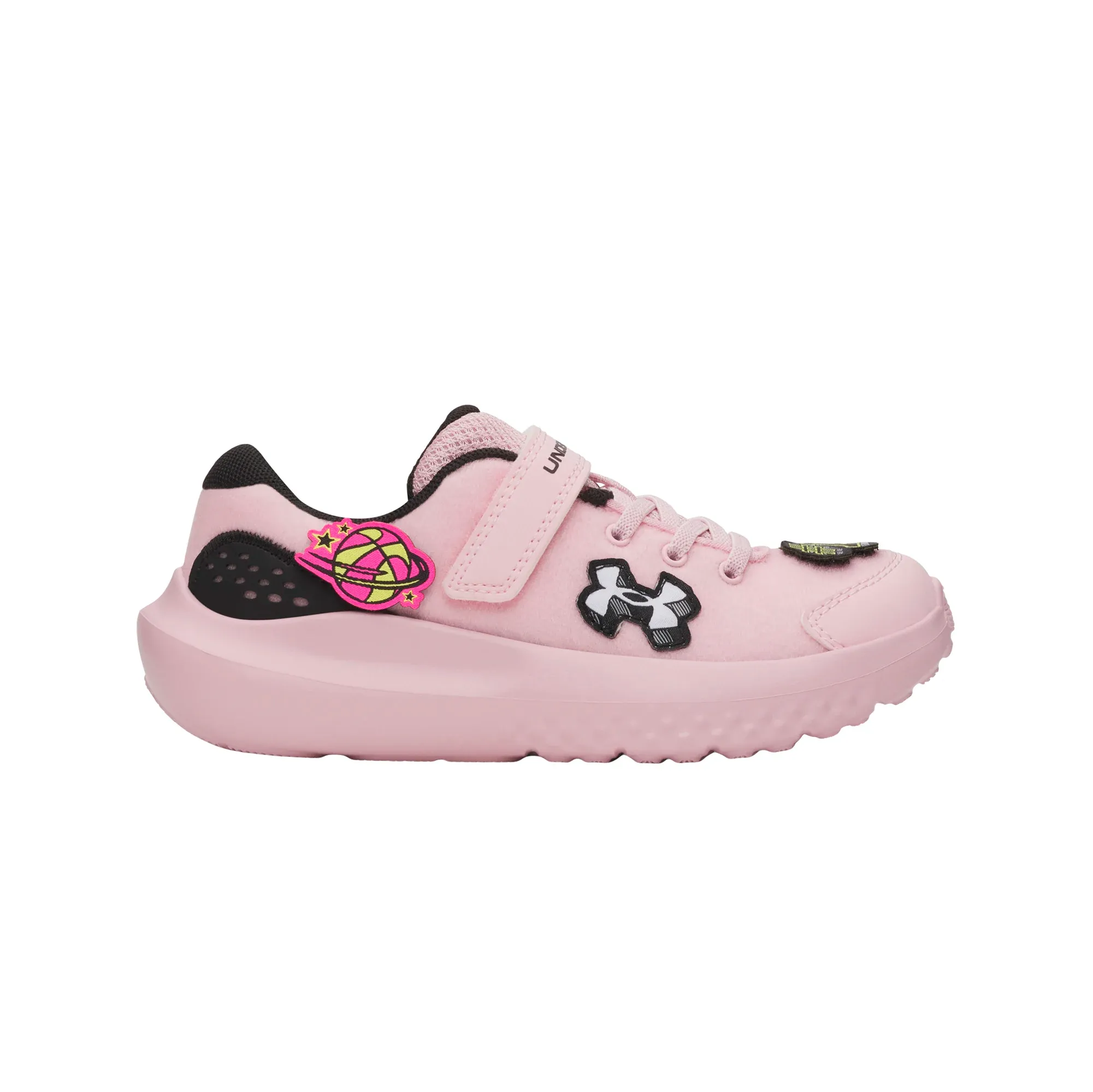 Tenis Under Armour Correr Surge 4 AC Patches Preescolar Niña 6008983-647