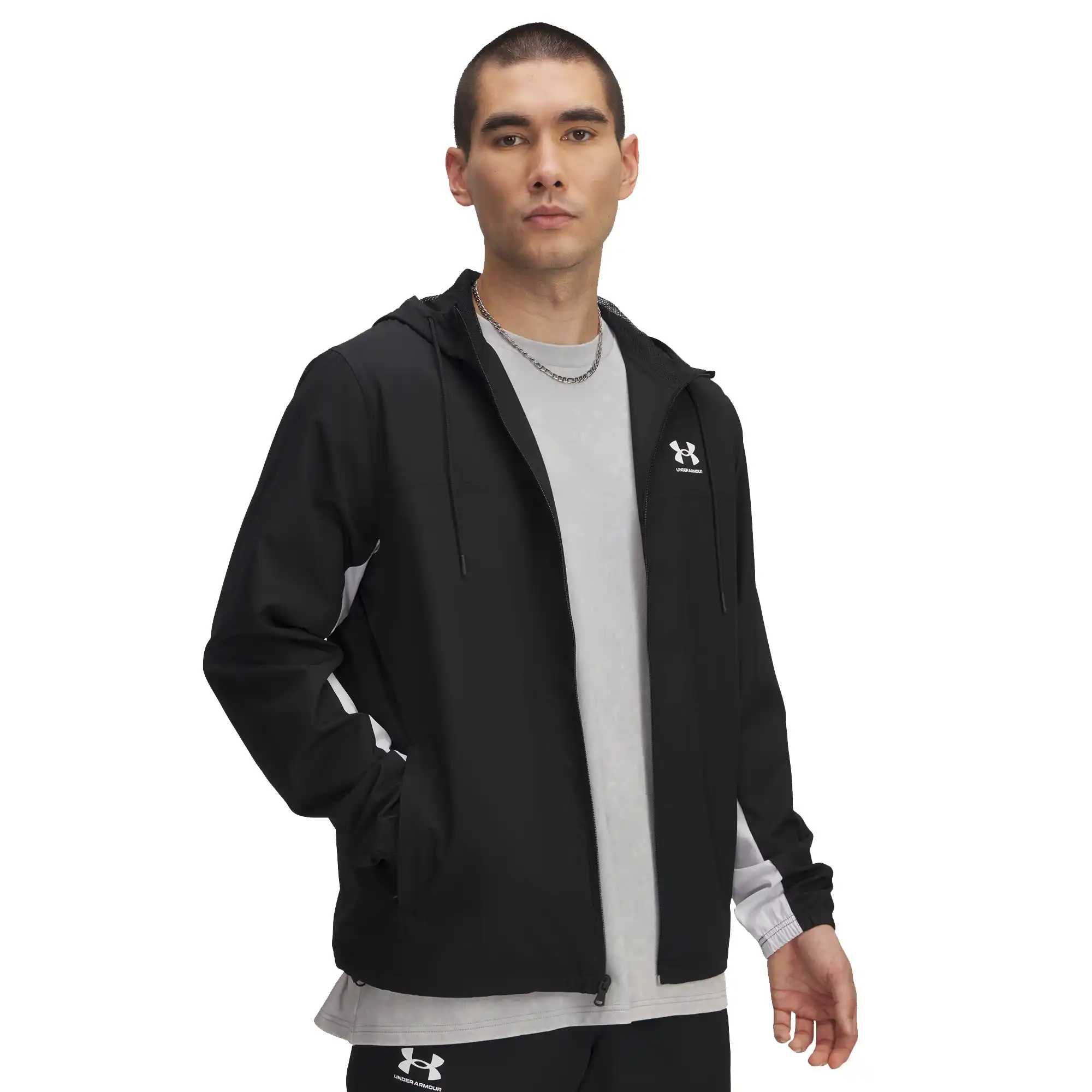 Chamarra Under Armour Entrenamiento Rival Woven Hombre 1390149-001