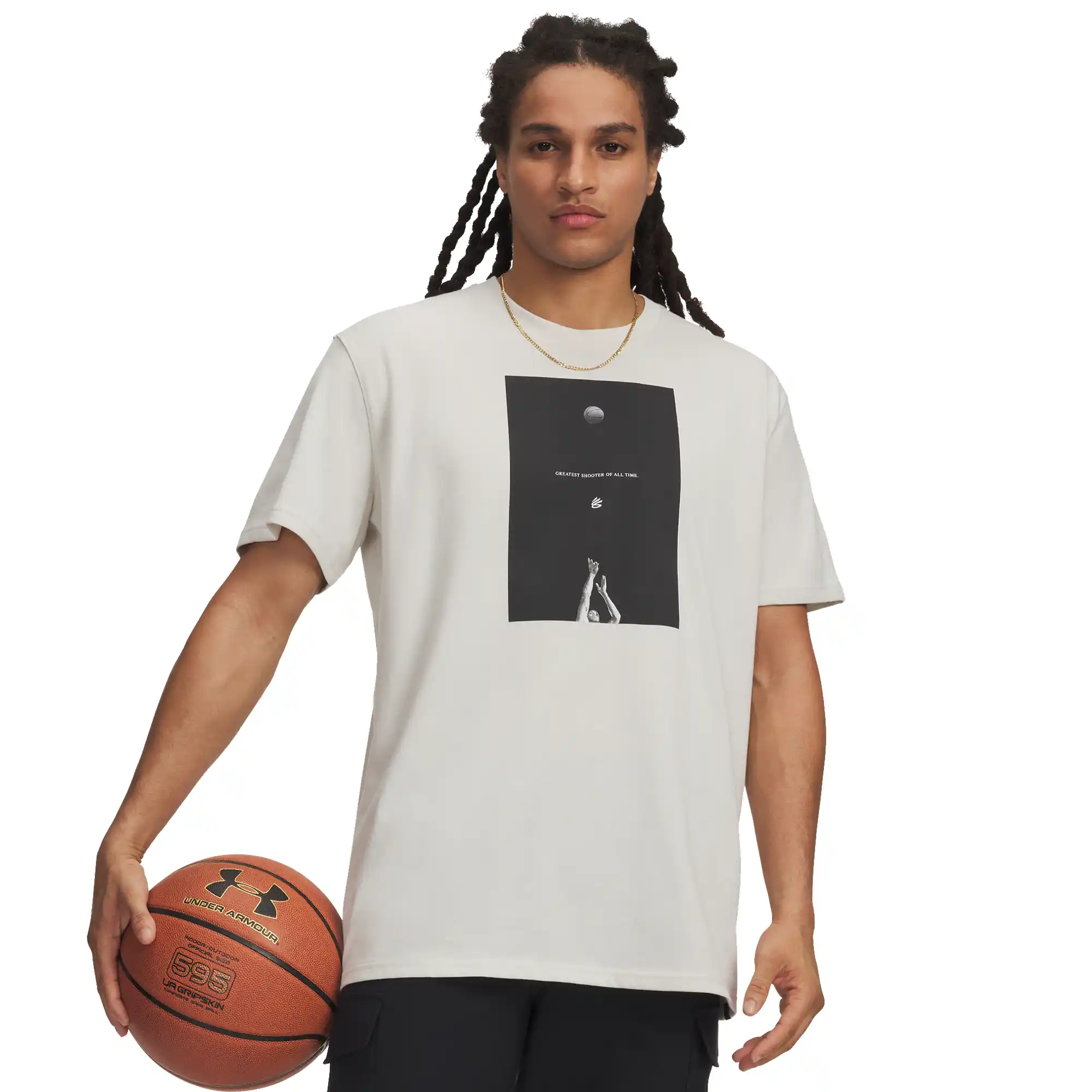 Playera Under Armour Basquetbol Curry Greatest Shooter Hombre 6009781-110