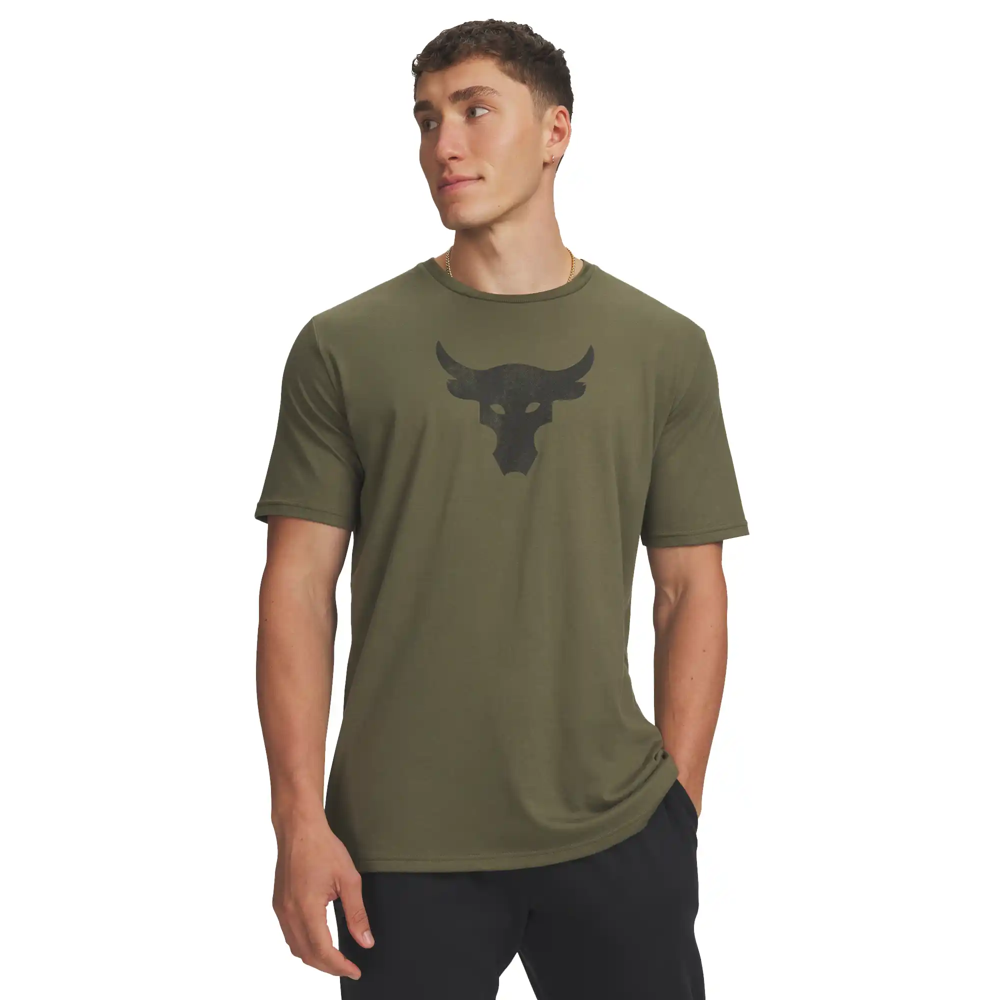 Playera Under Armour Entrenamiento Project Rock Payoff Graphic Hombre 1383191-392