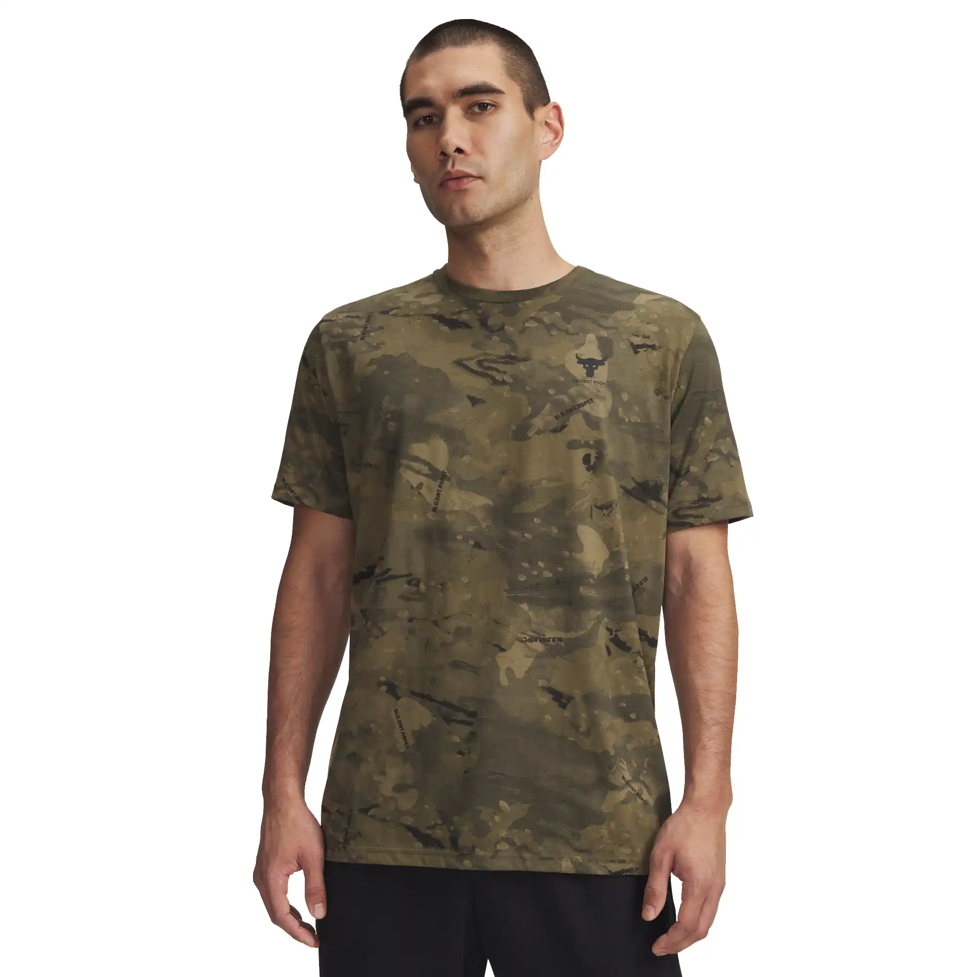 Playera Under Armour Entrenamiento Project Rock Hombre 1389898-390