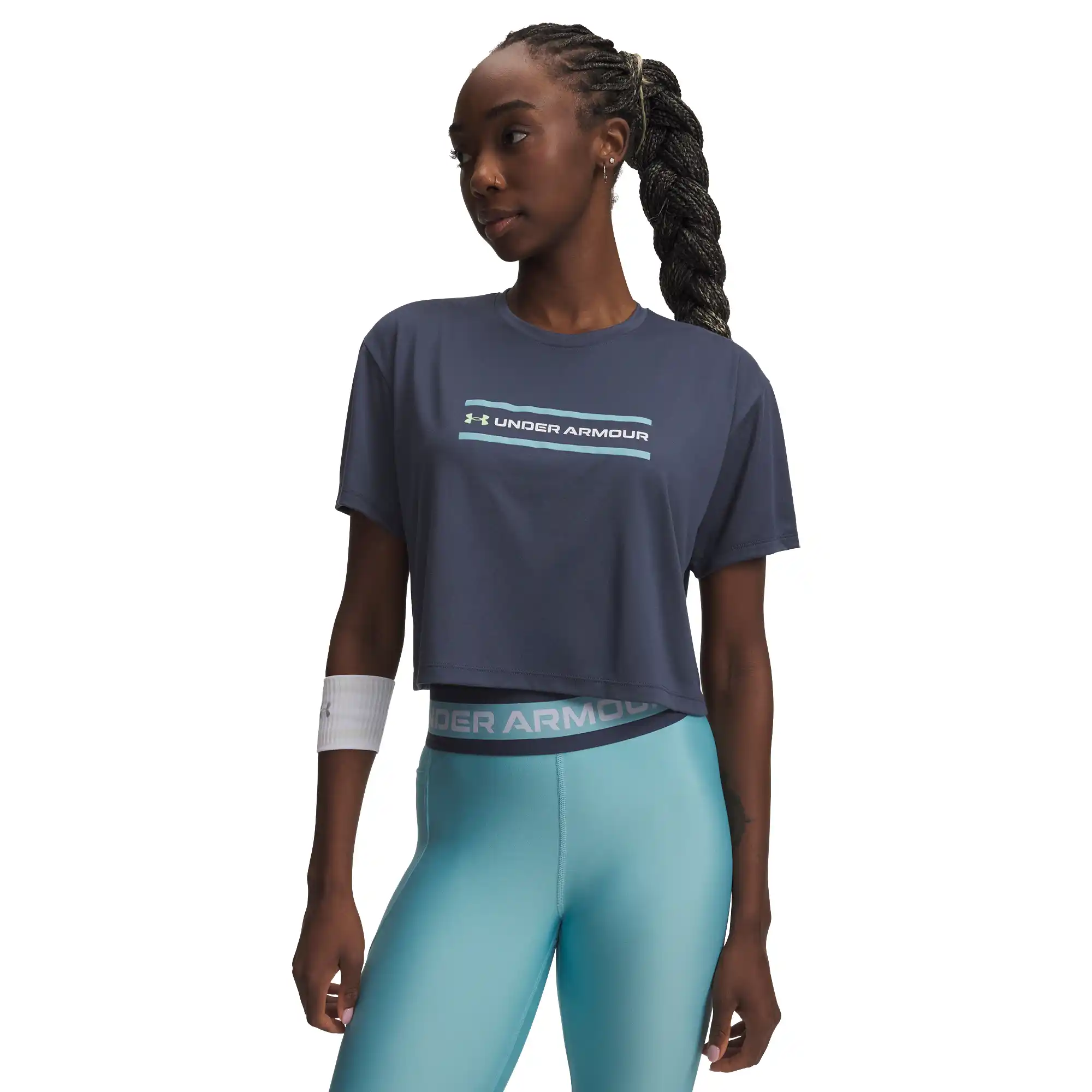 Playera Under Armour Entrenamiento Tech Branded Mujer 6009987-044