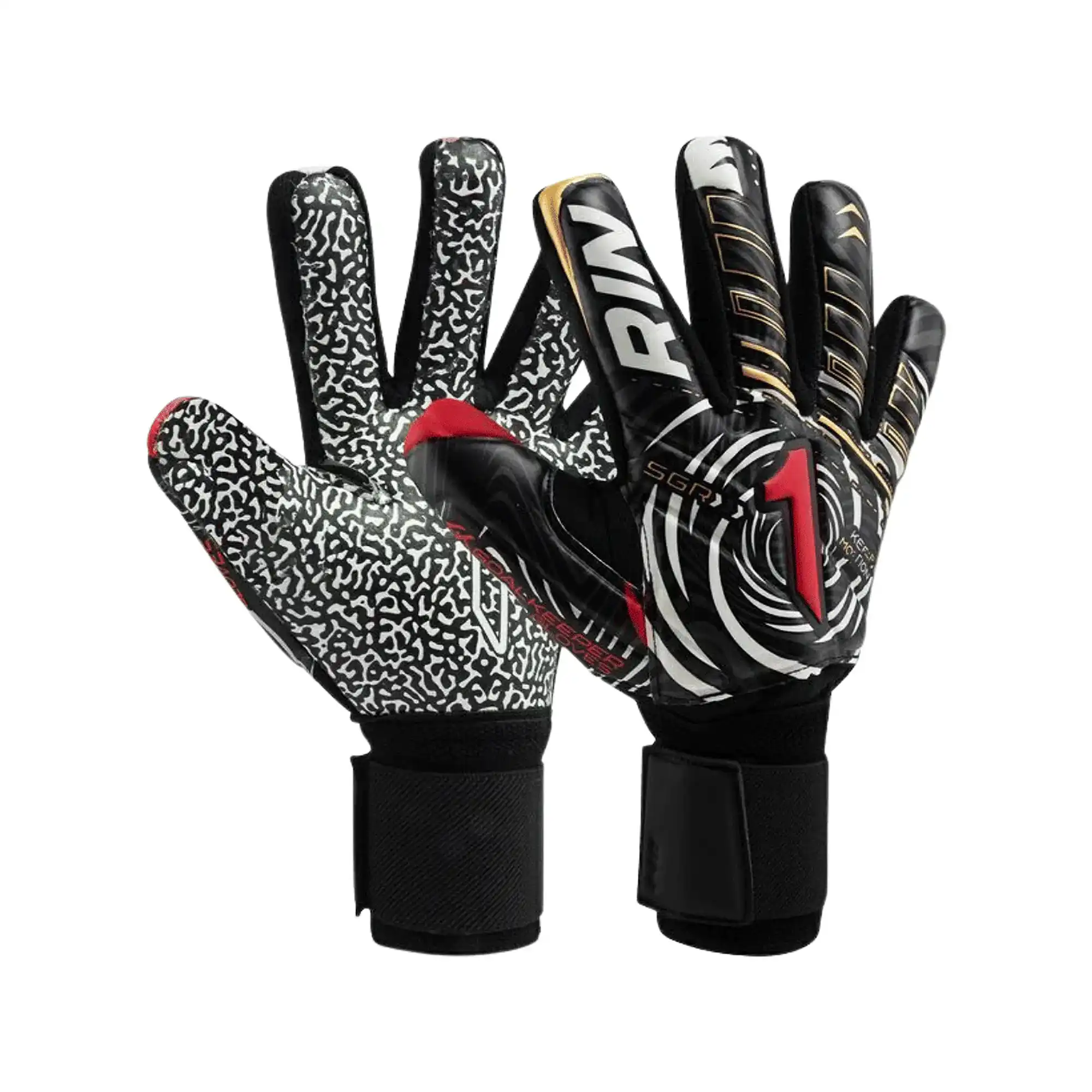 Guantes Rinat Futbol Vortex Spine Prime con Varilla Niño