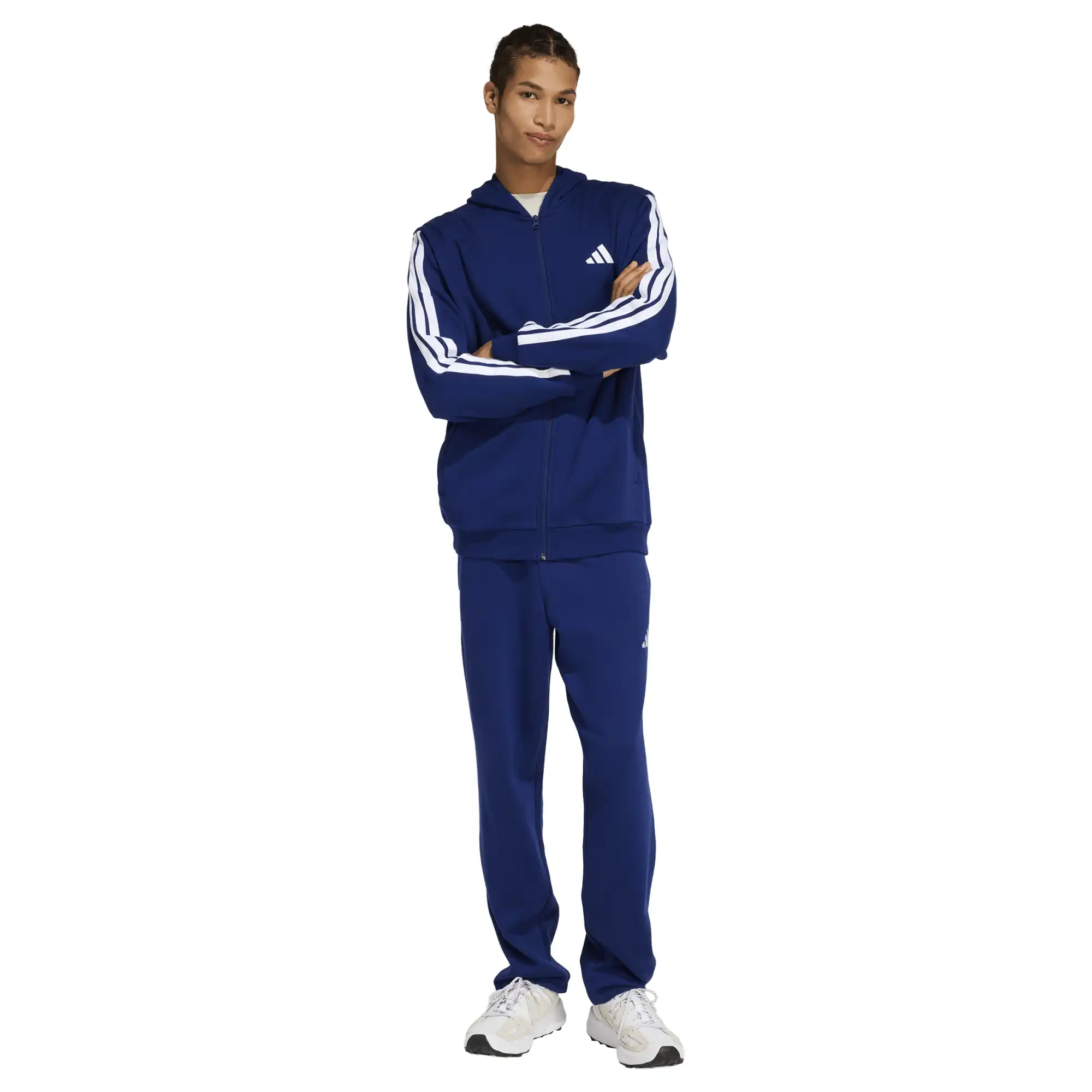 Conjunto Deportivo adidas Casual 3 Stripes Fleece Hombre JY7722