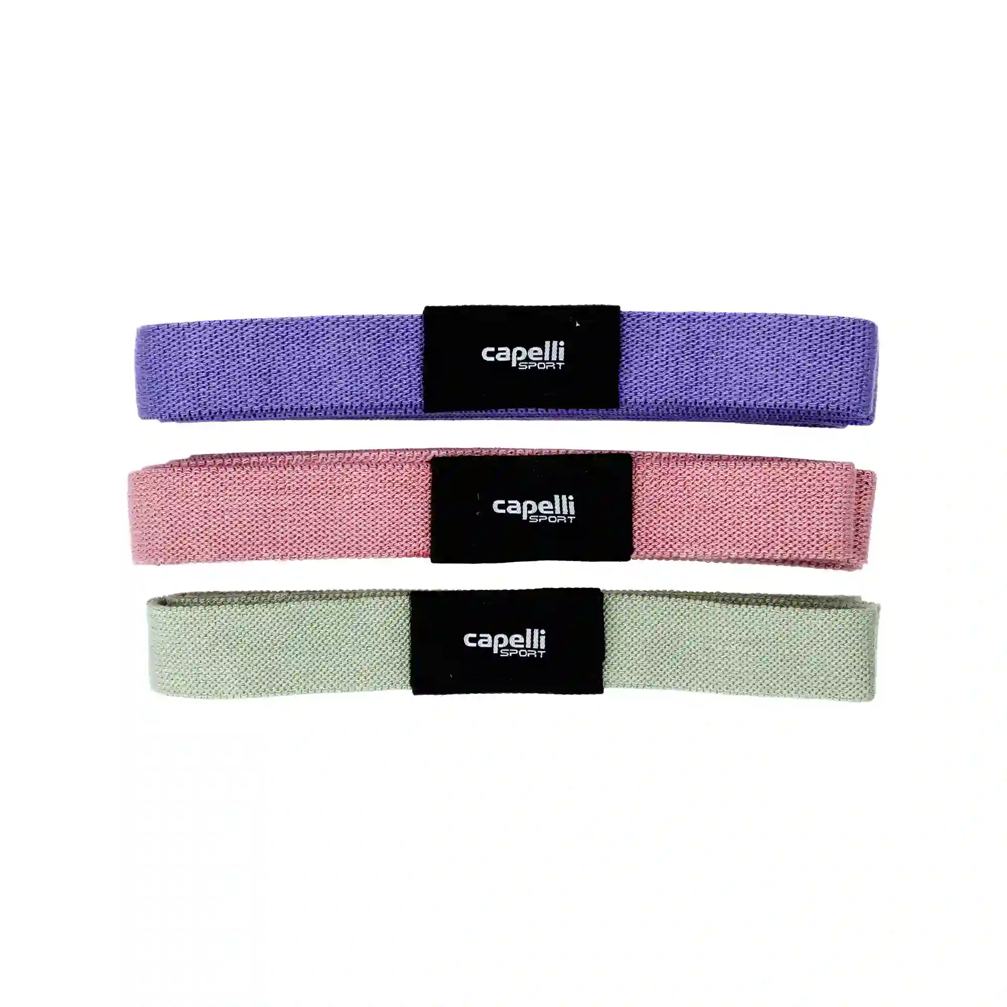 Banda de Resistencia Capelli Sport Entrenamiento 3 Pack Unisex CSEF-2178