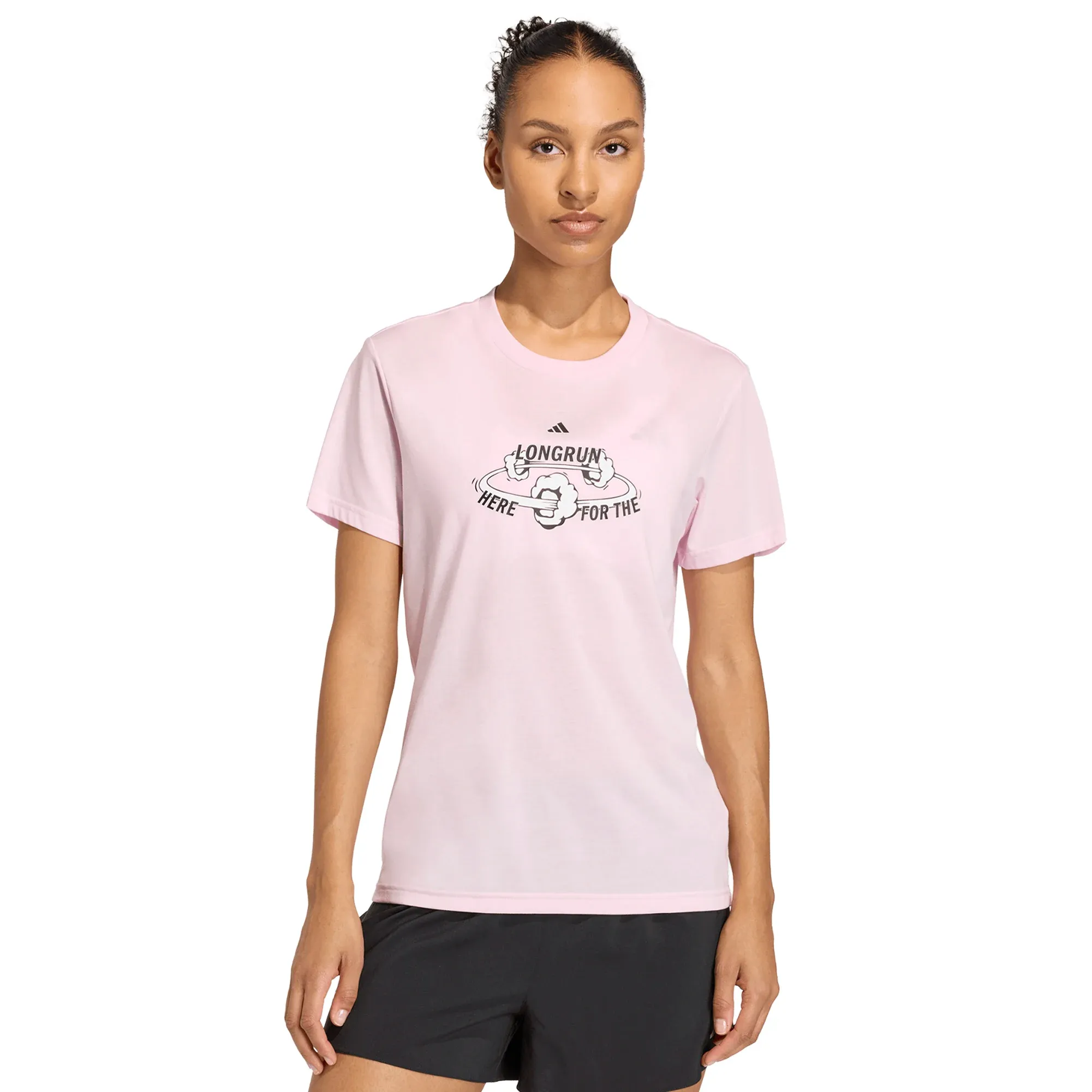 Playera adidas Correr For the Long Run Mujer KS8550