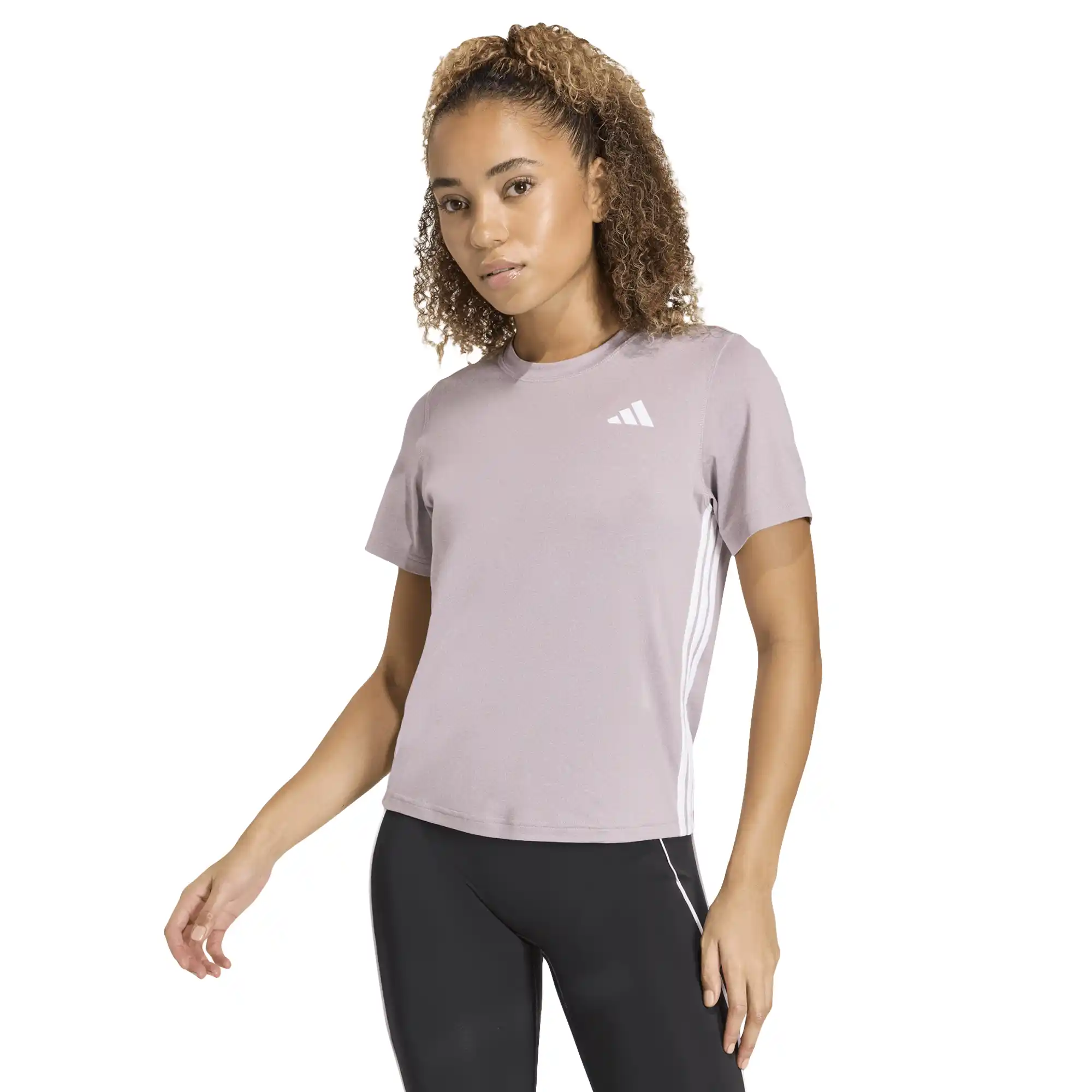 Playera adidas Essentials Train 3 Stripes Mujer KC3026