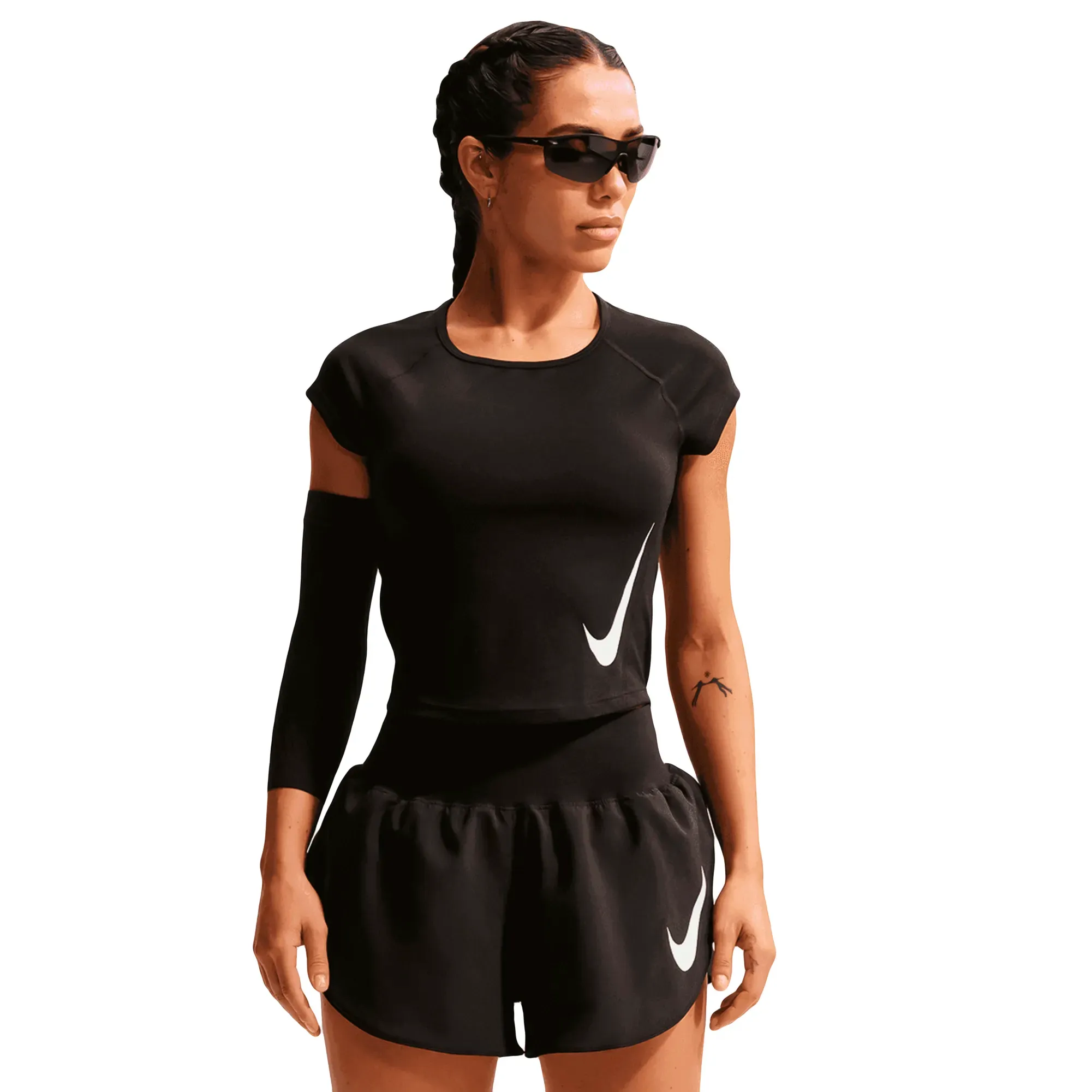 Playera Nike Correr Tempo Swoosh Mujer IF4998-010