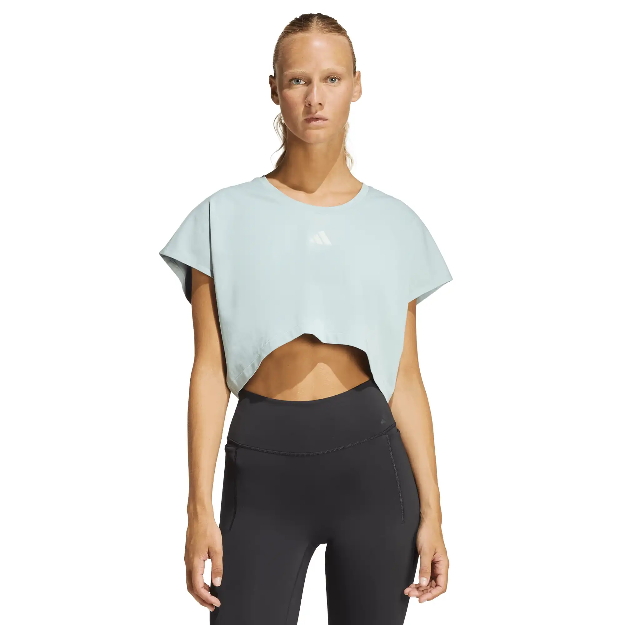 Top adidas Entrenamiento Power Boxy 3 Stripes Mujer KE8051