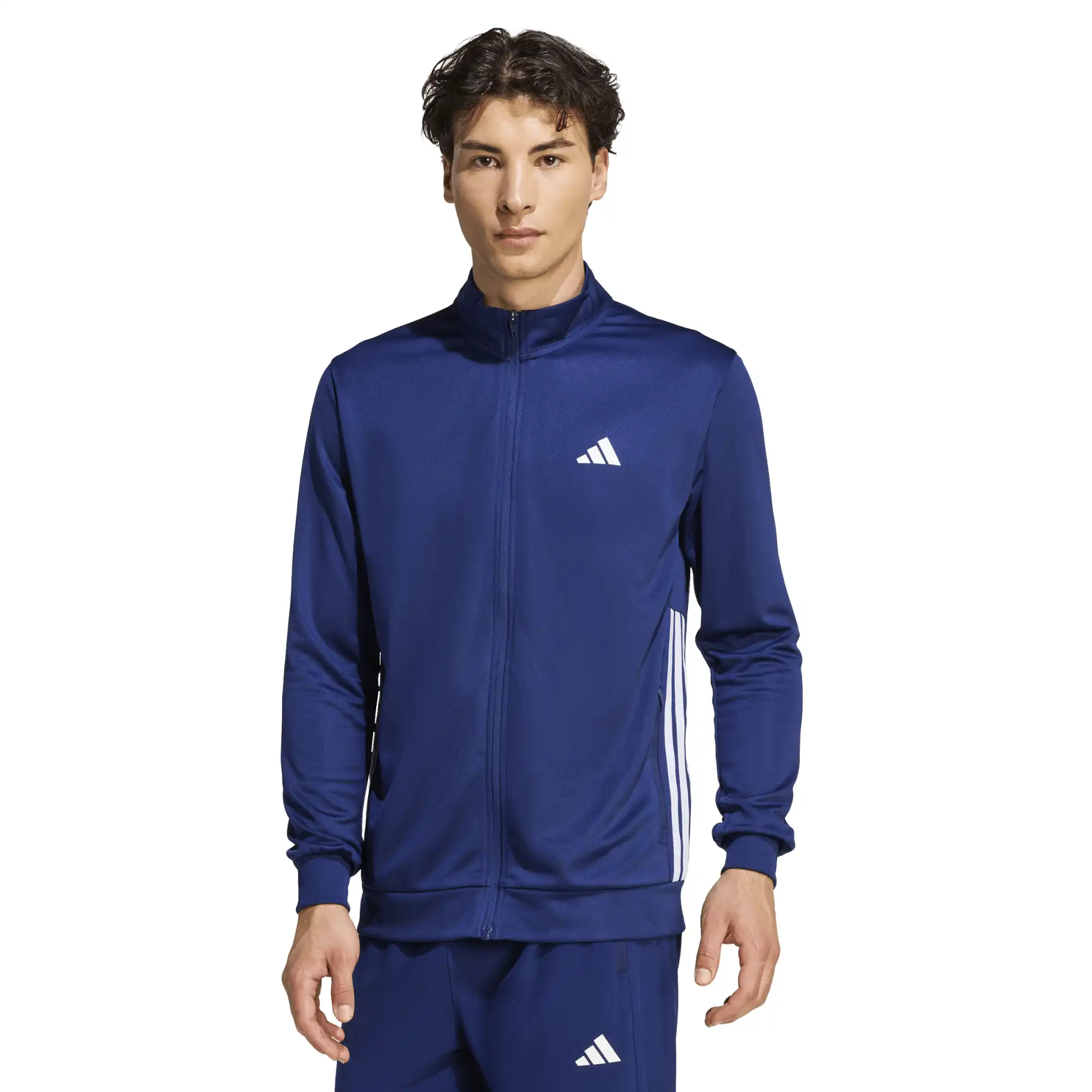 Chamarra adidas Essentials All-Set 3 Stripes Hombre KC8151