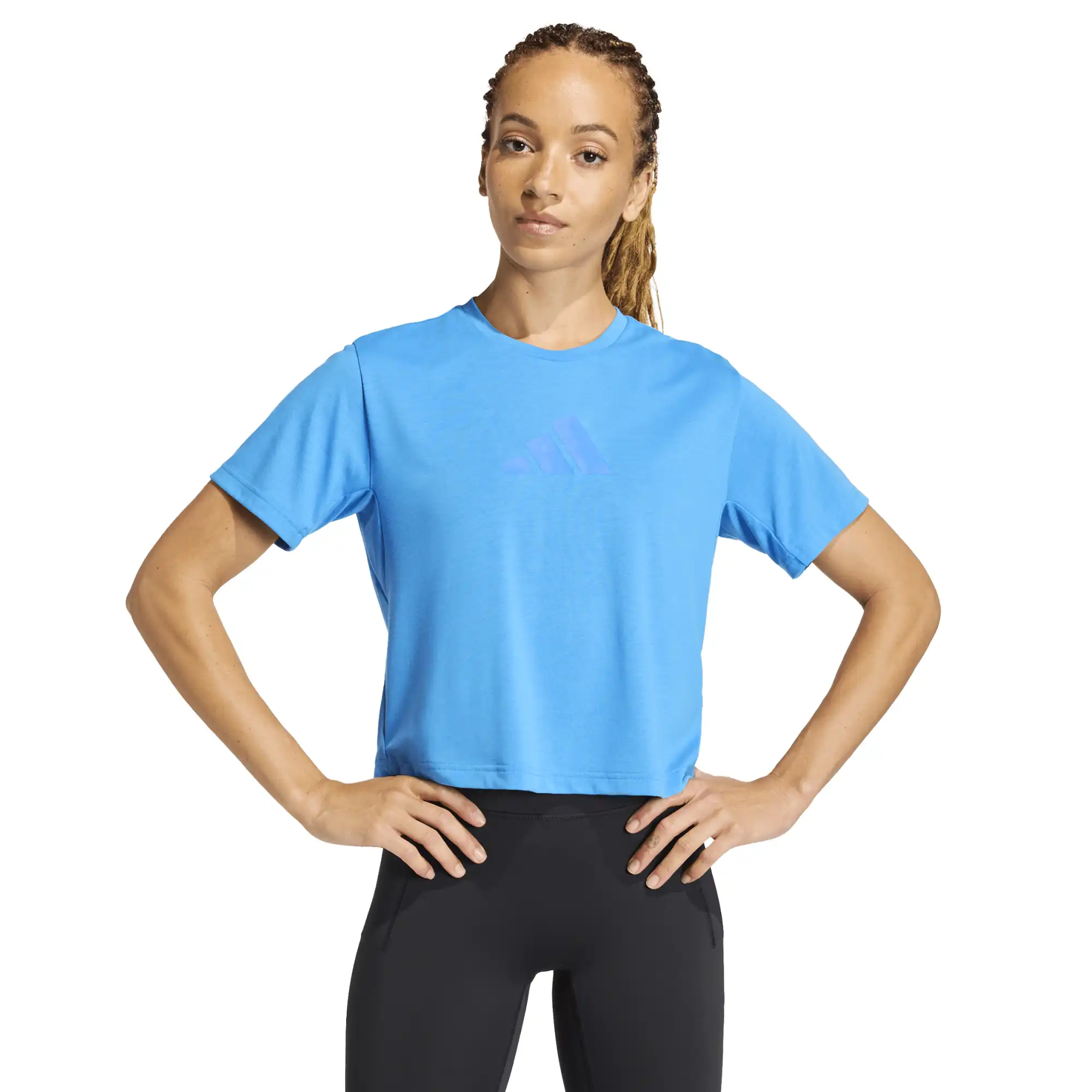 Playera adidas Essentials Train Big Logo Mujer KC5562