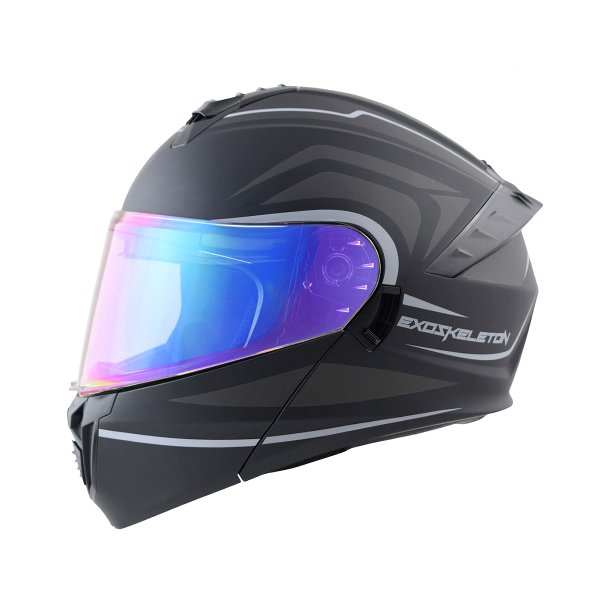 Casco Motocicleta Vento Exoskeleton GCT 1900 Negro
