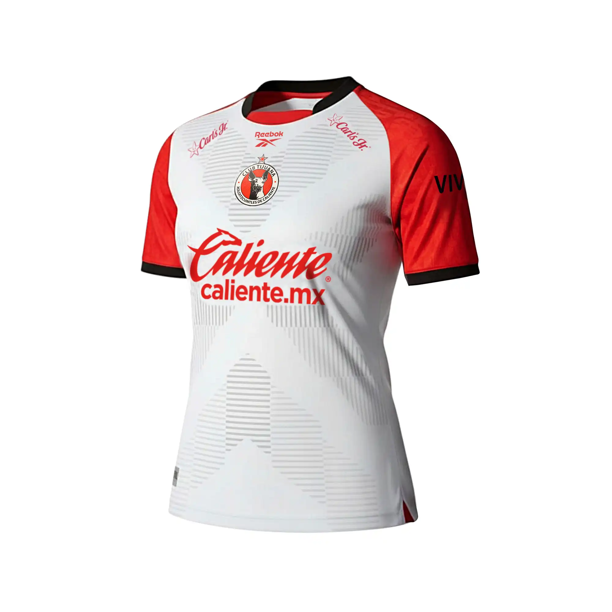 Jersey Reebok Futbol Xolos de Tijuana Visita 25/26 Mujer XO1011