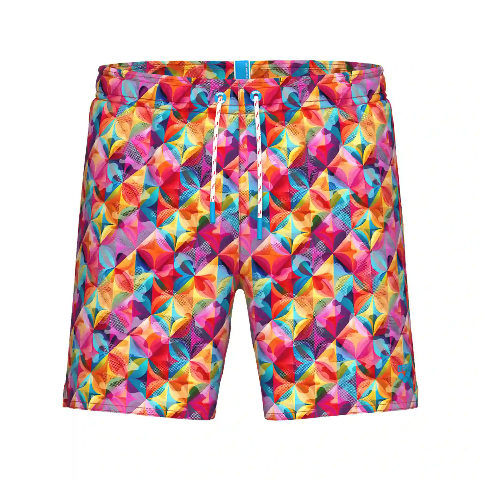 Short Arena Playa Water Prints Allover Hombre 007153-400
