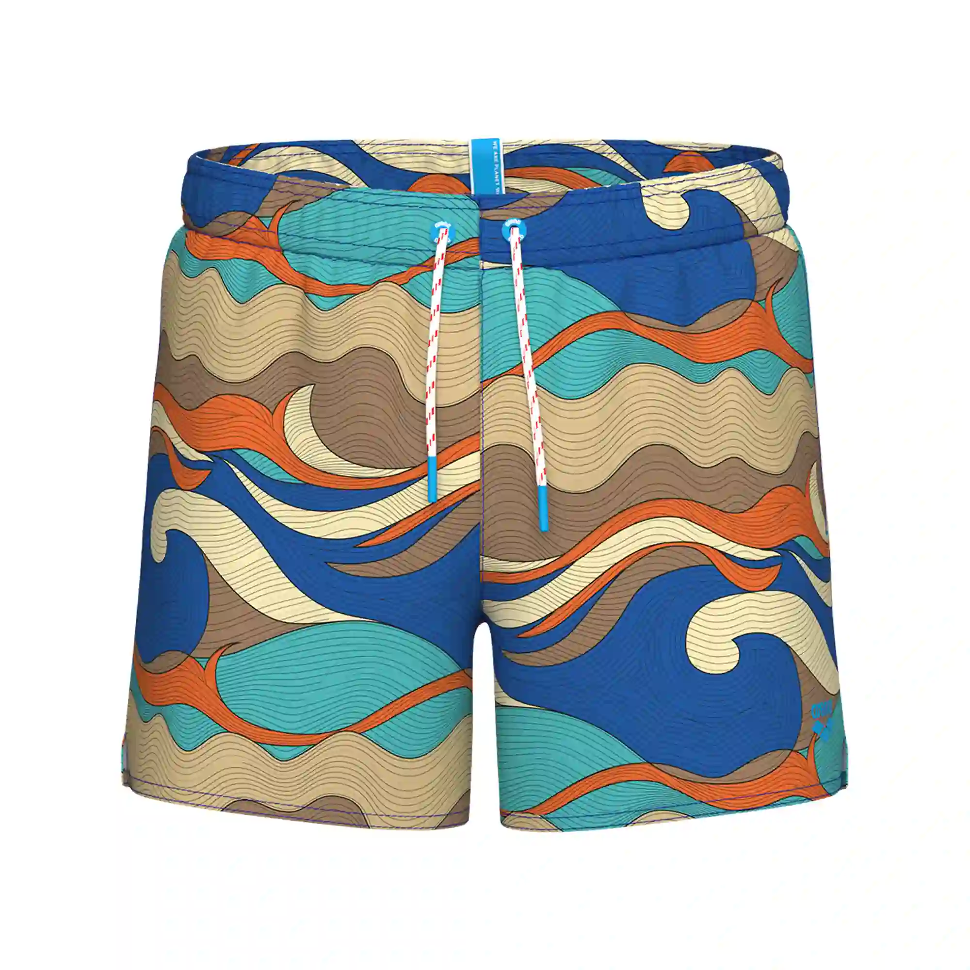 Short Arena Playa Water Prints Allover Hombre 007159-360
