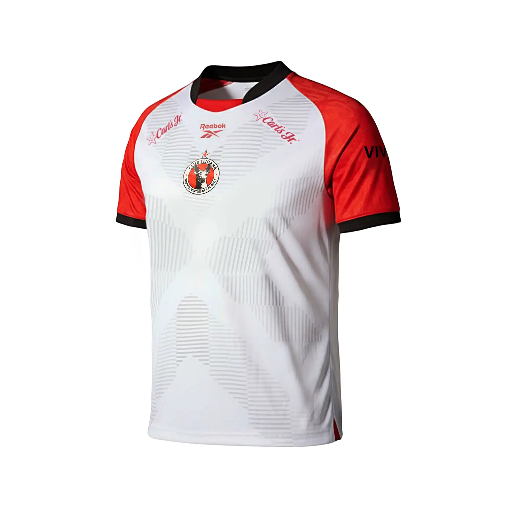 Jersey Reebok Futbol Xolos de Tijuana Visita 25/26 Infantil Unisex XO1007