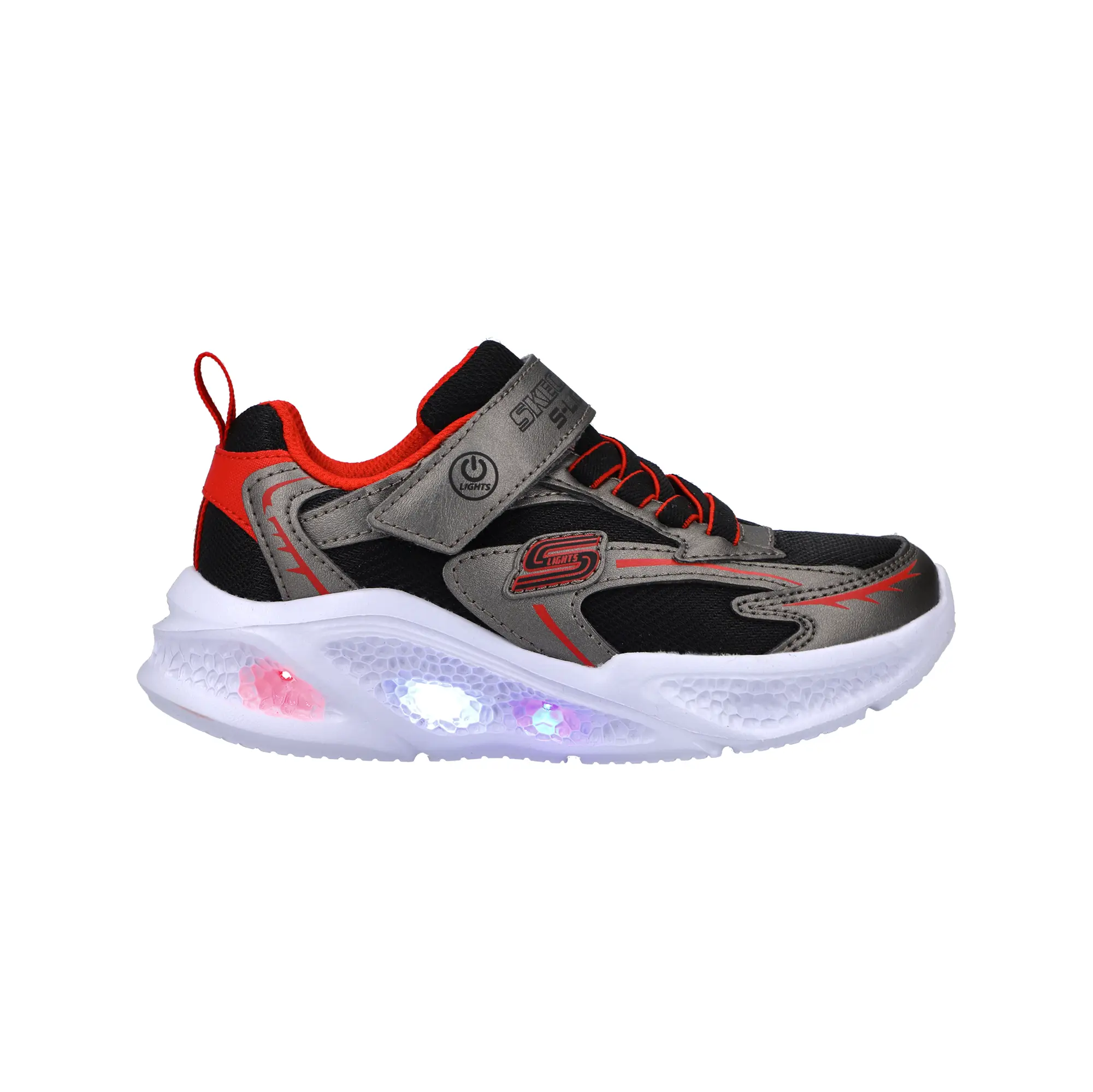Tenis Skechers Casual Meteor-Lights Niño 401497LGURD