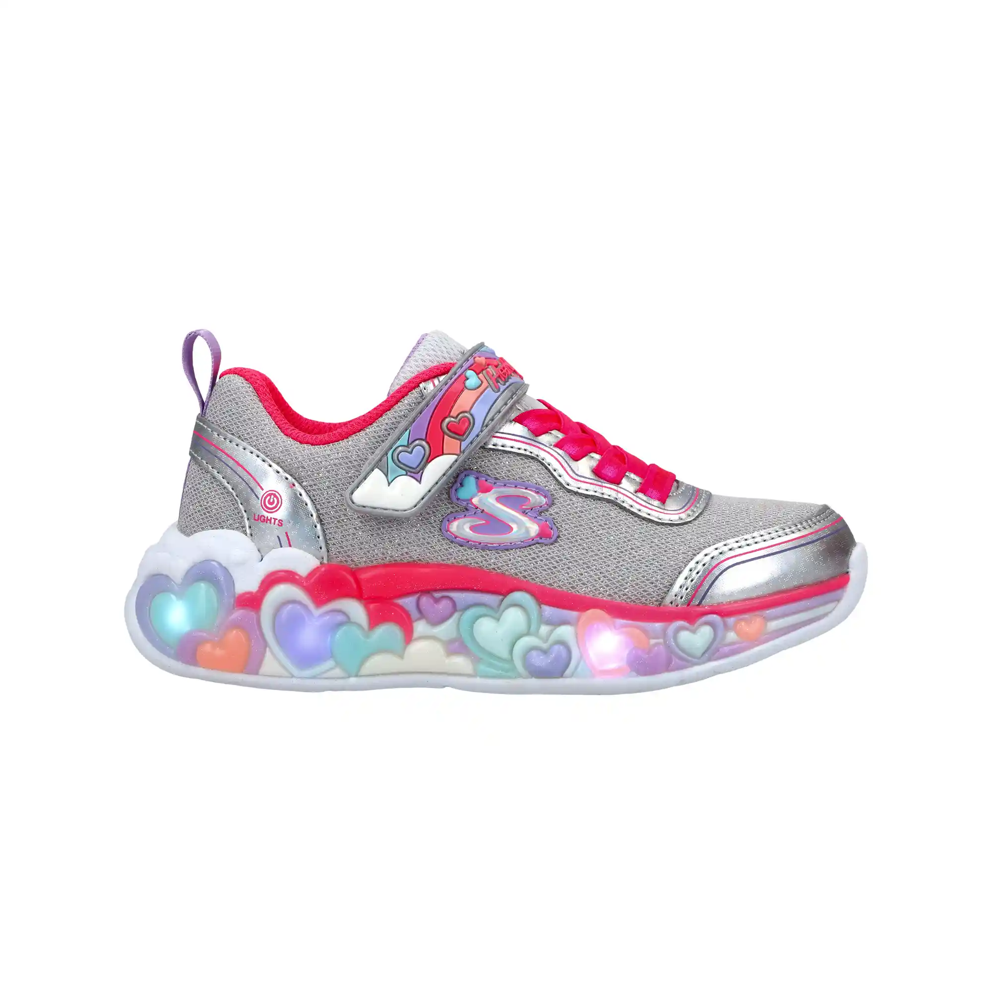 Tenis Skechers Casual Eternal Lights Niña 302697LSMLT