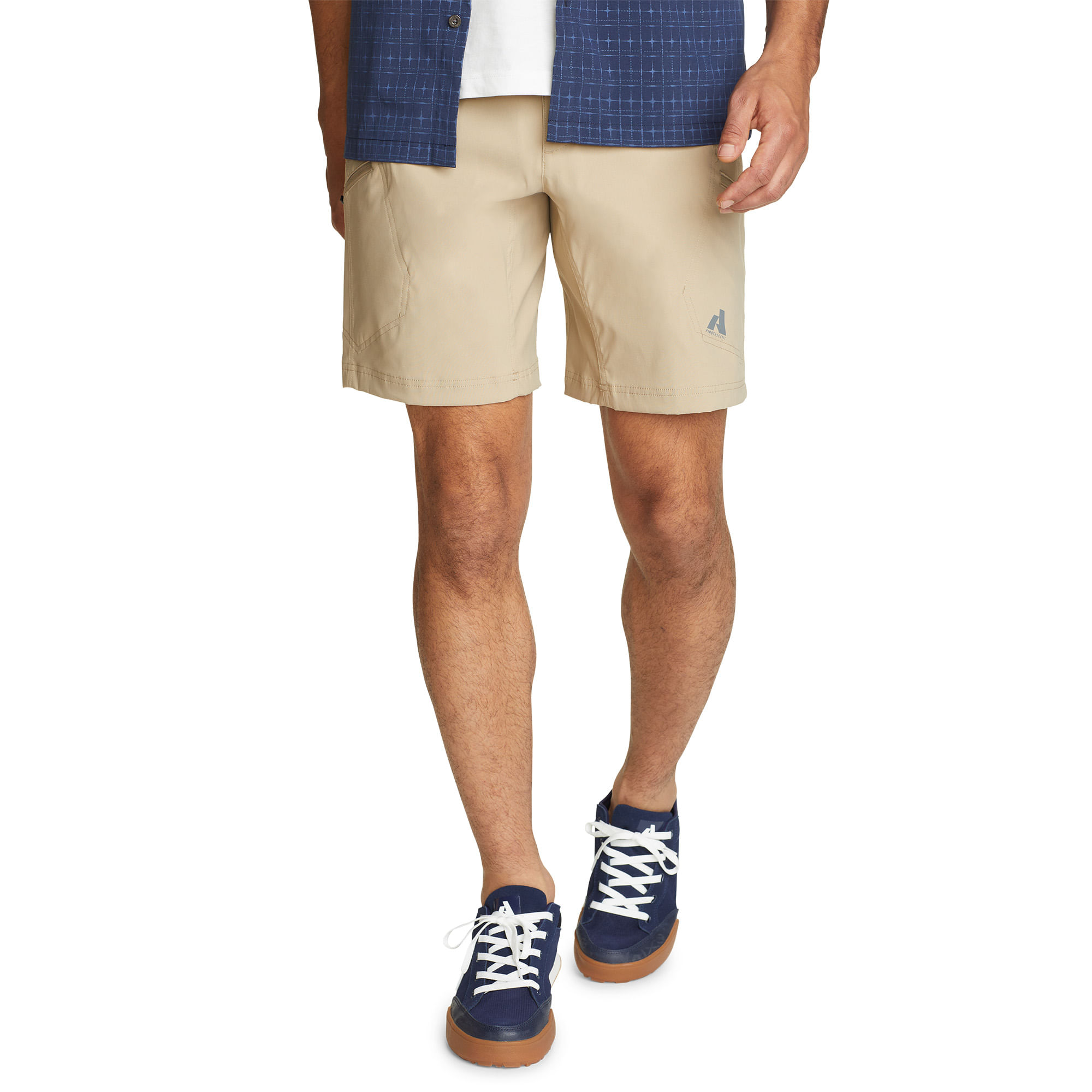 Short Eddie Bauer Senderismo Guide Pro 9 Inch Hombre EB29-0196 Café