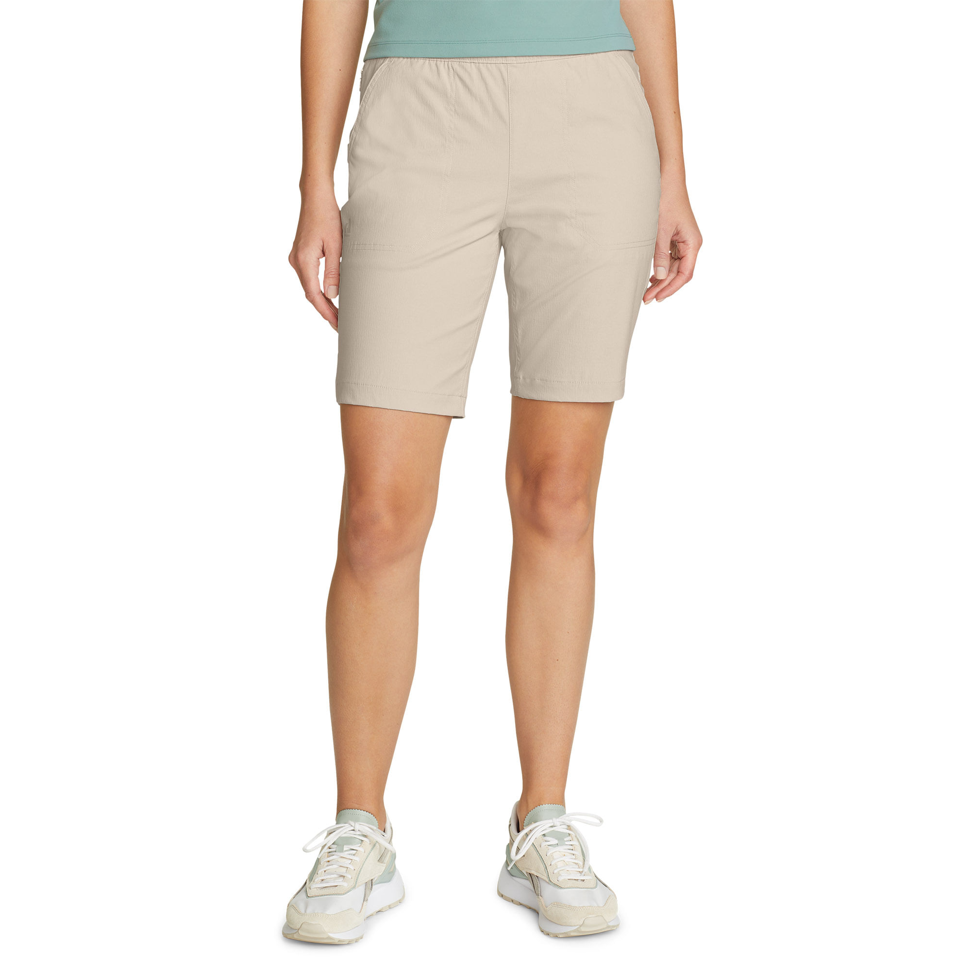Short Eddie Bauer Senderismo Guide Ripstop Mujer EB03-3449 Café