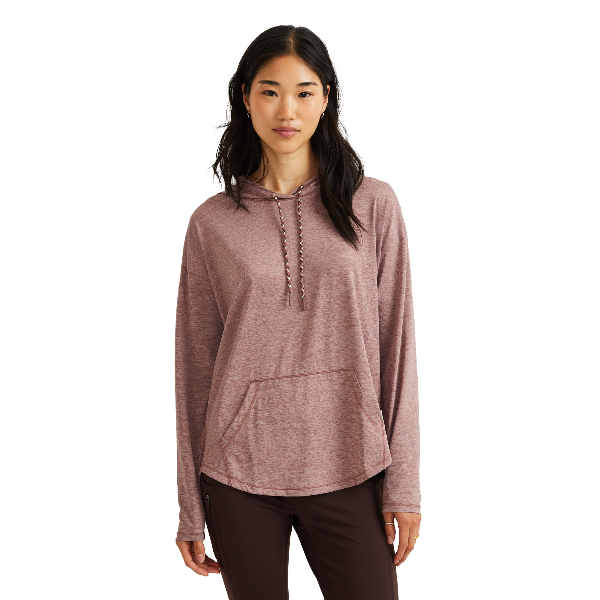 Sudadera Eddie Bauer Senderismo  Resolution Stretch Mujer EB31-3657 Rosa