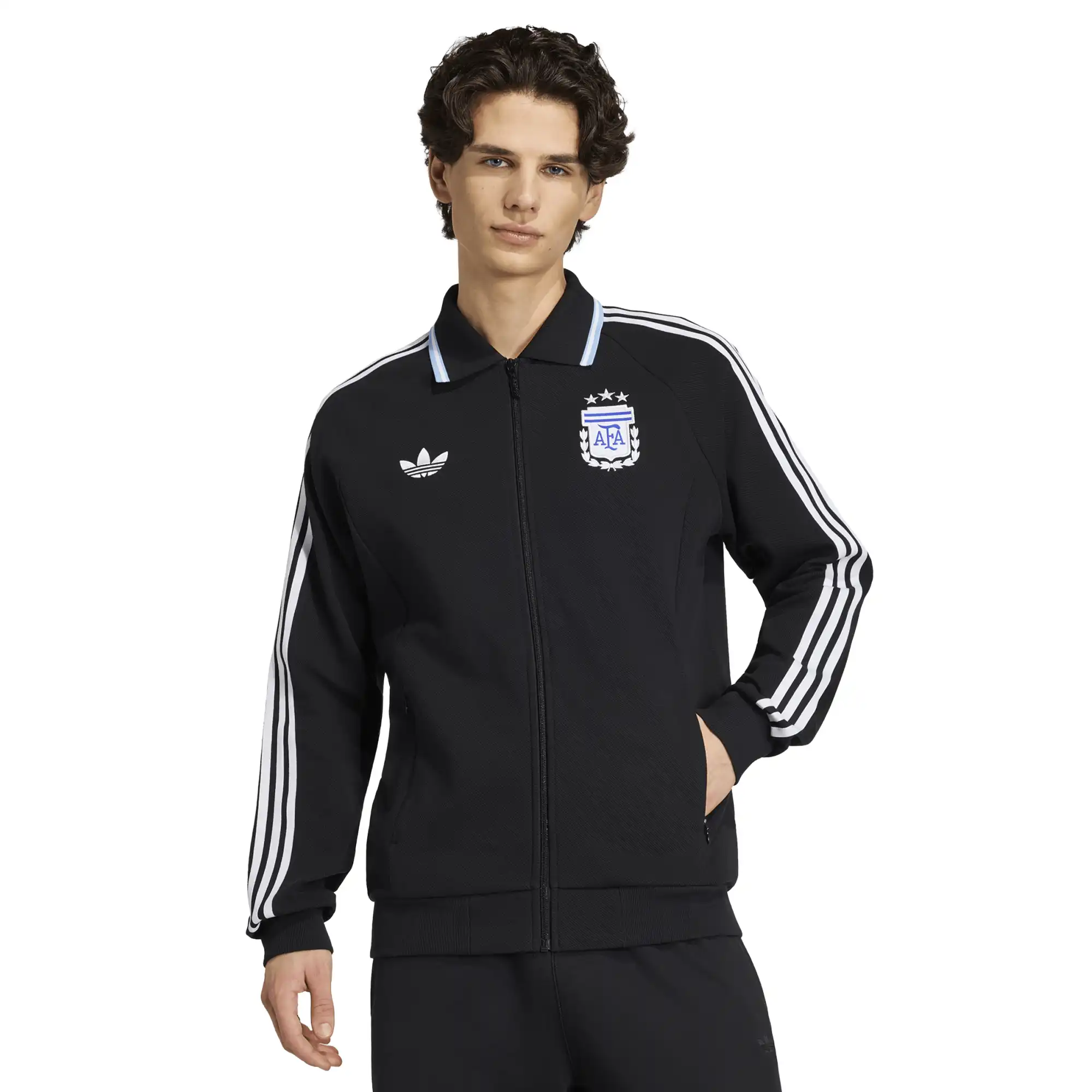 Chamarra adidas Futbol Argentina Originals Hombre JZ6287