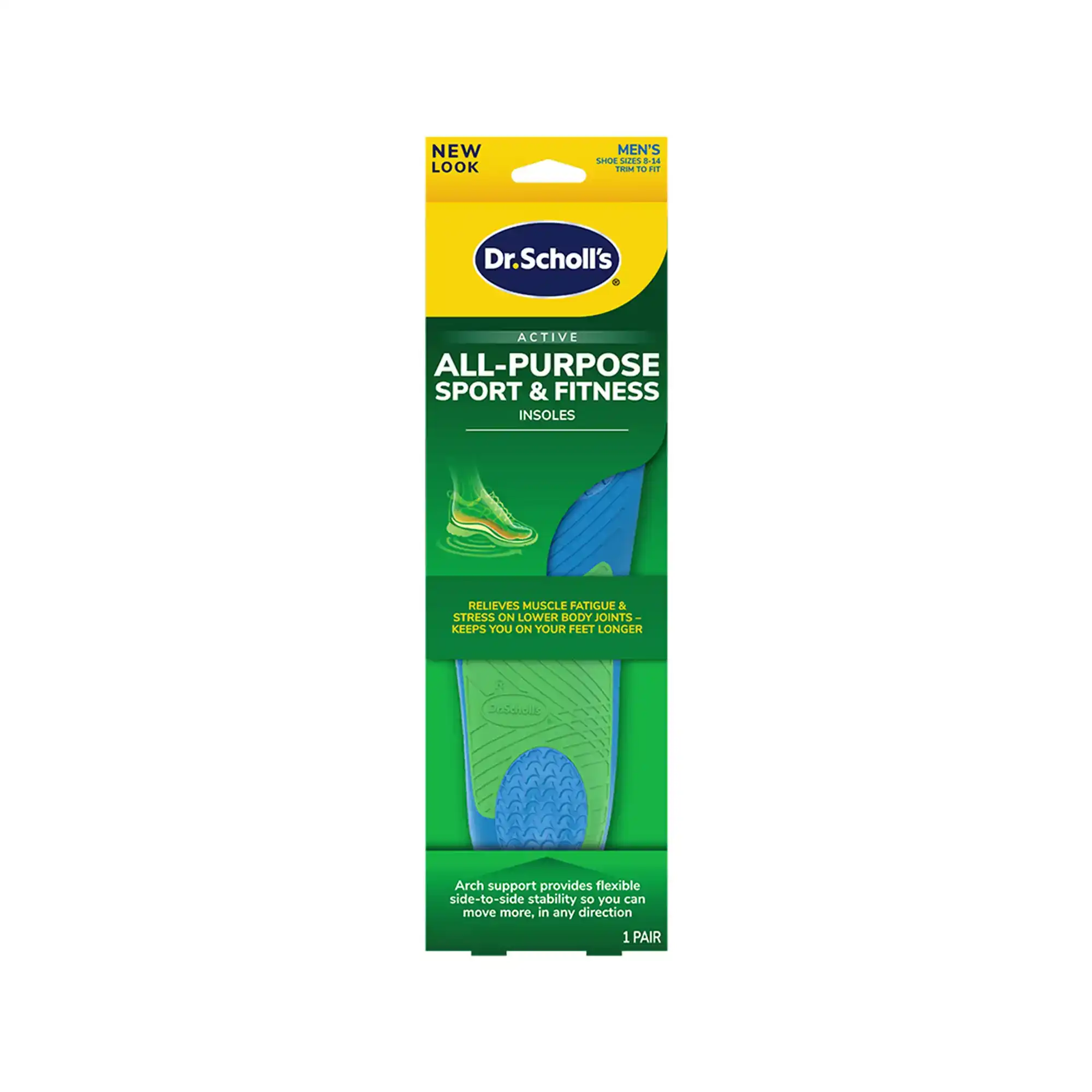 Plantillas Dr Scholls Multideporte Active All-Purpose Sport & Fitness Hombre