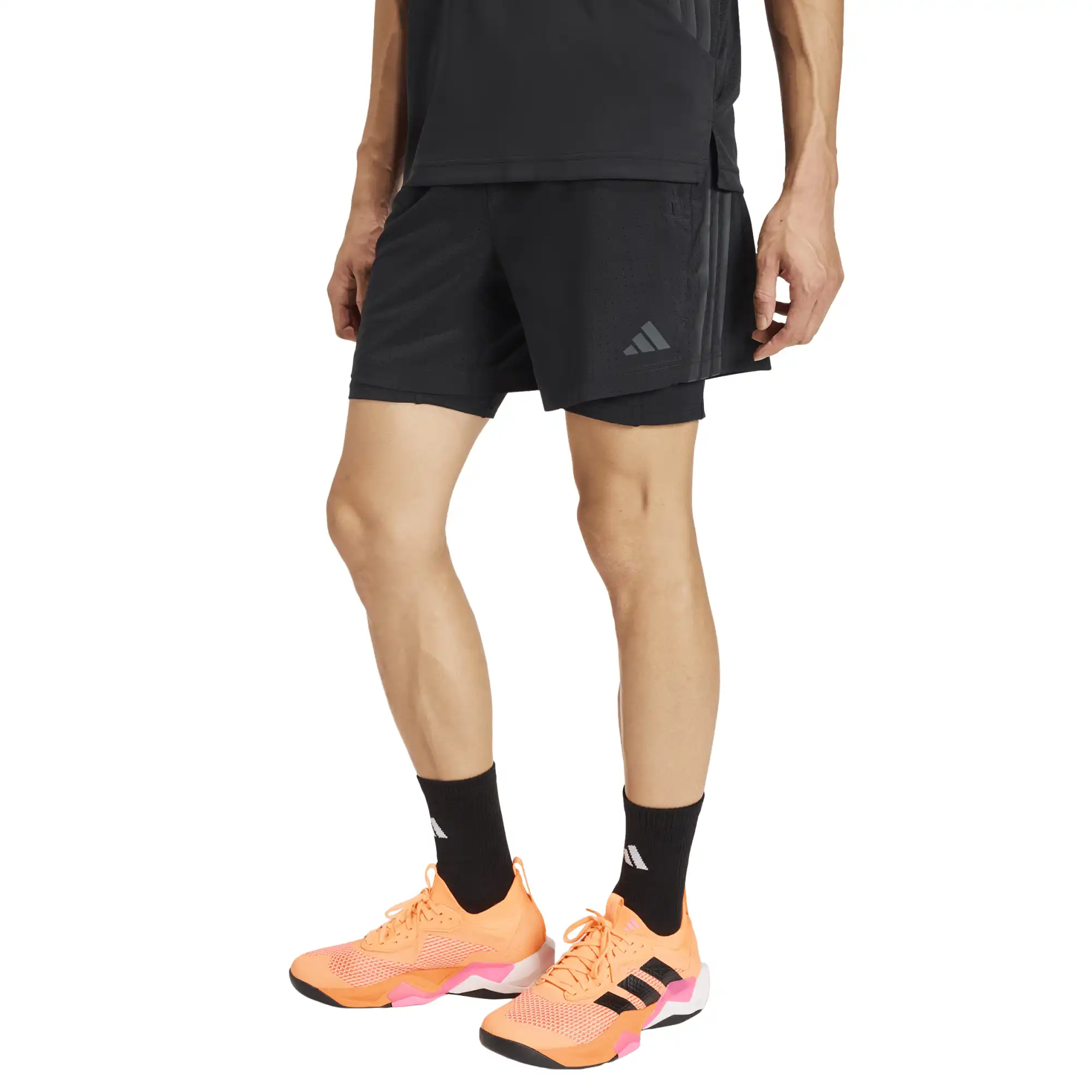 Short adidas Entrenamiento Workout Essentials Tech 2 en 1 Hombre KE9633