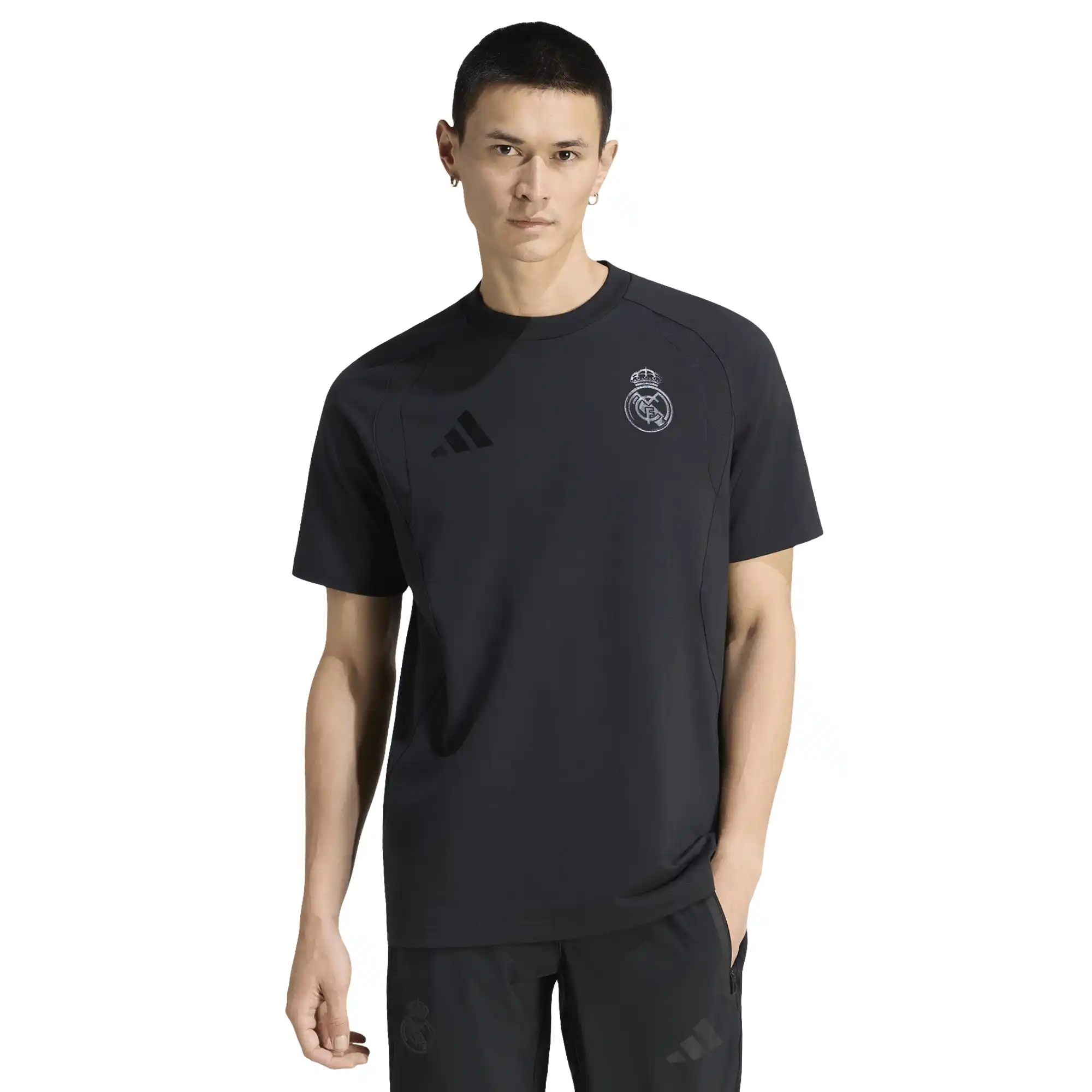Playera adidas Futbol Real Madrid Tiro Travel Hombre KC7809