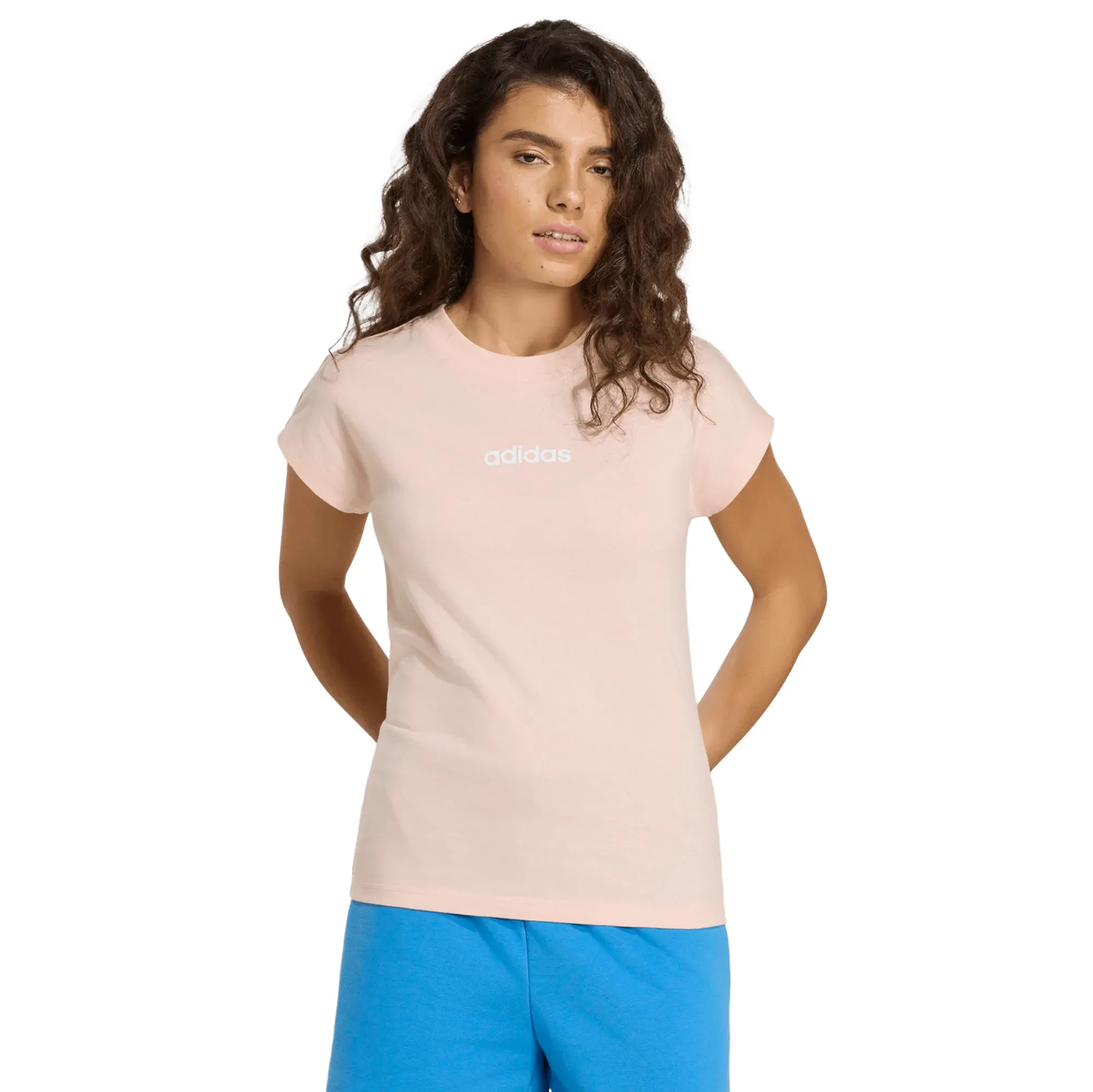 Playera adidas Essentials Linear Mujer KC5195